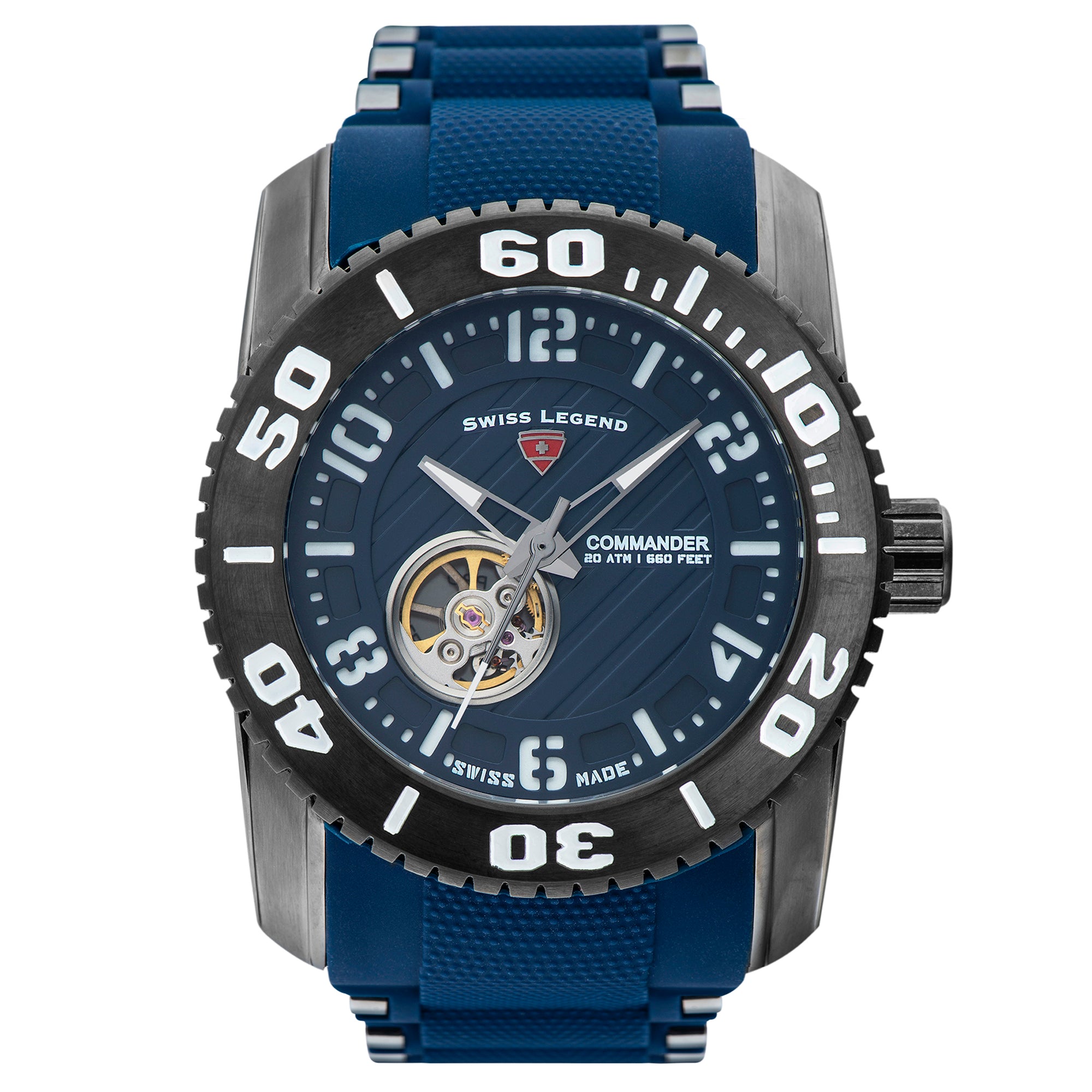 SWISS LEGEND SL-10069A-GM-03-BLU