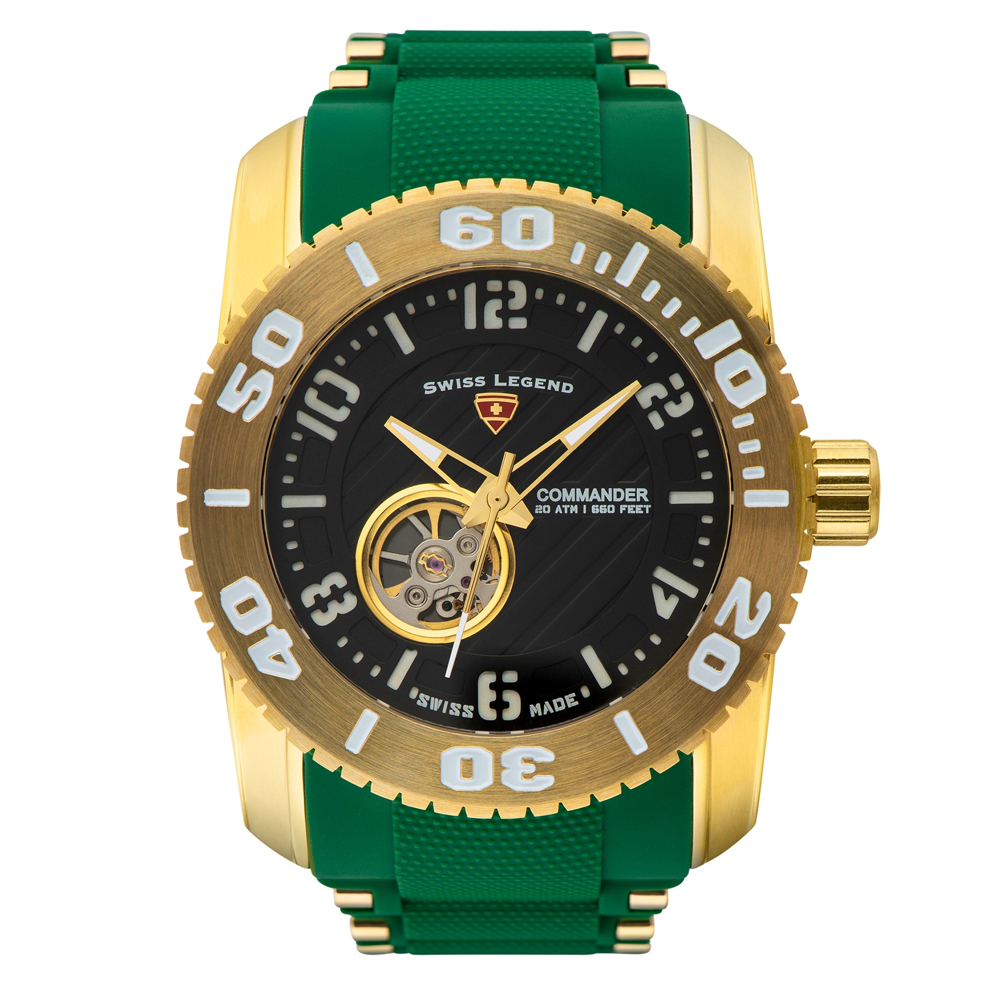 SWISS LEGEND SL-10069A-YG-01-GRN