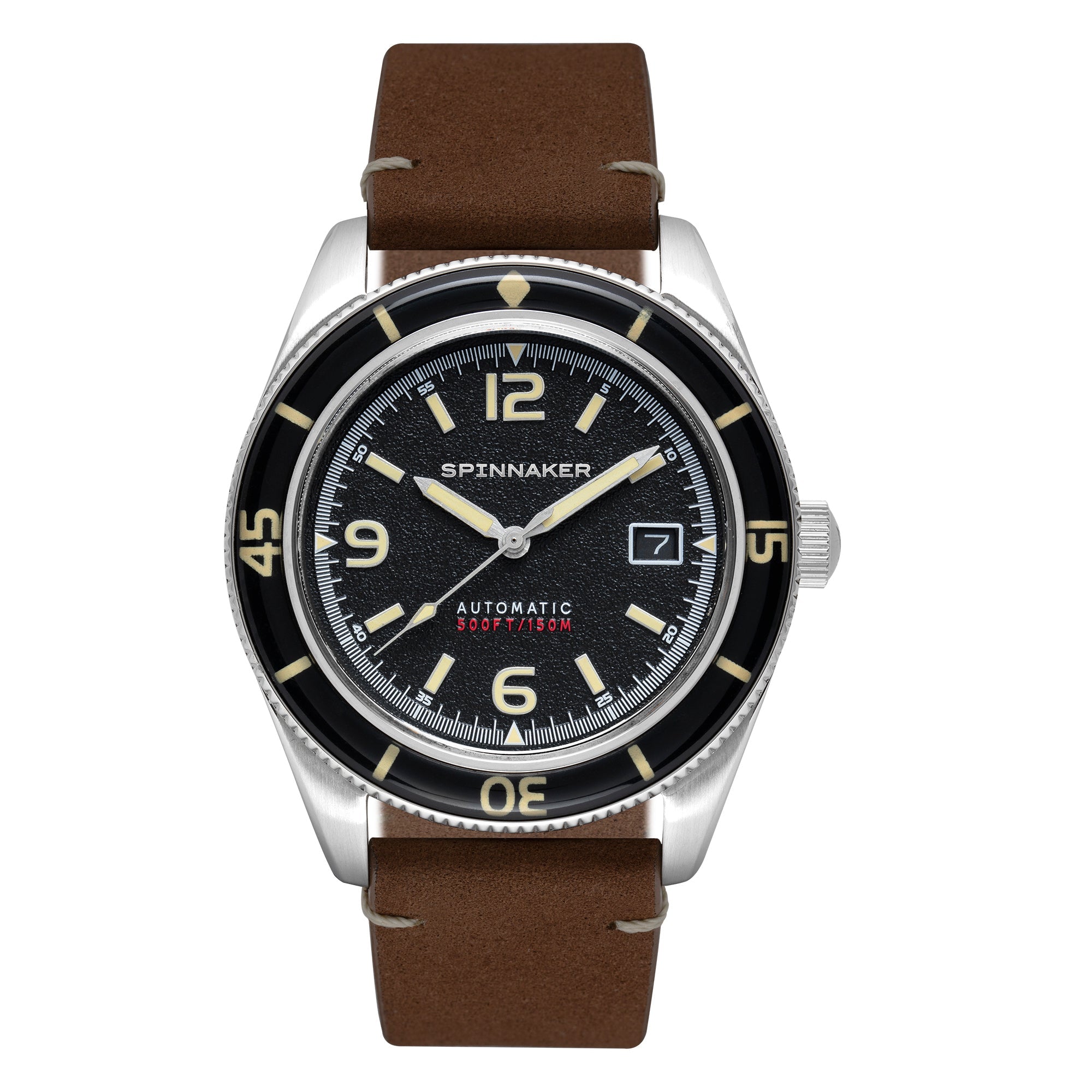 SPINNAKER Spinnaker Fleuss Men's Automatic Lumber Black Watch SP-5055-01