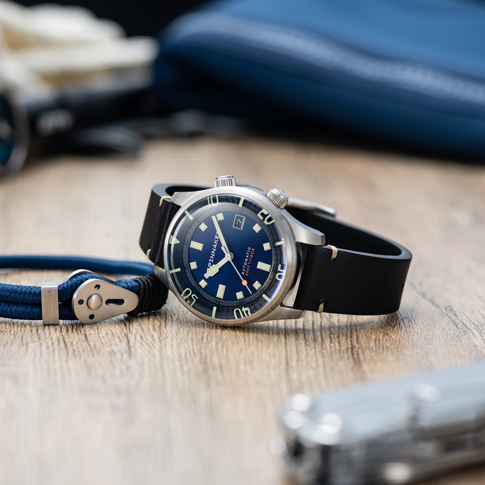 SPINNAKER Spinnaker Bradner Men's Automatic Atlantic Blue Watch SP-5062-03