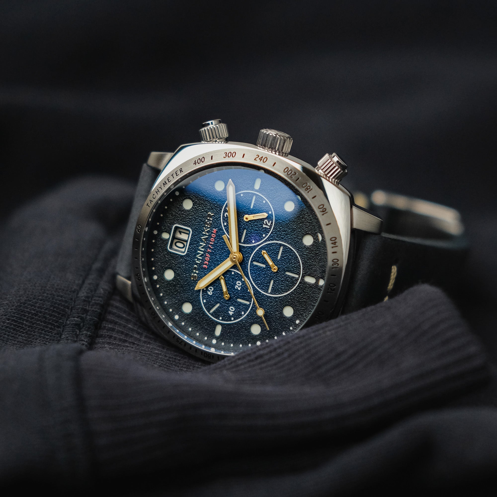 SPINNAKER Spinnaker Hull Men's Japanese Quartz Lapis Watch SP-5068-03