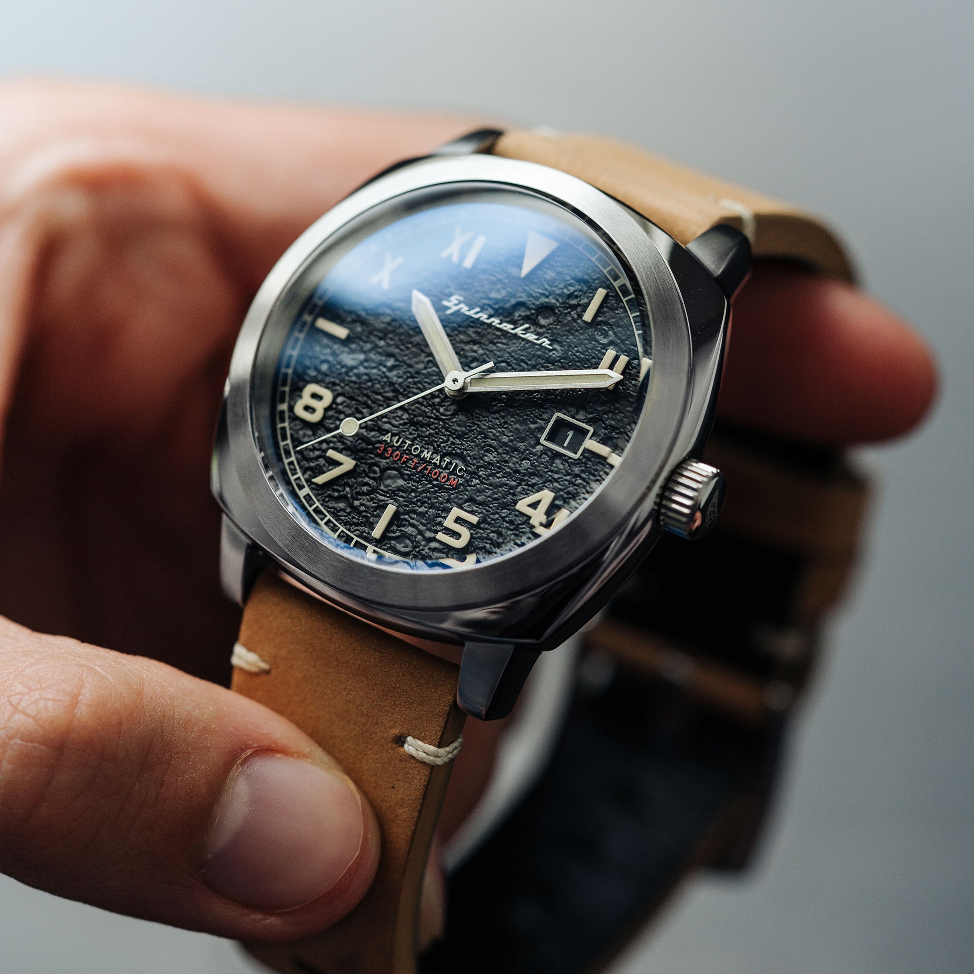 SPINNAKER Spinnaker Hull California Men's Automatic Granite Black Watch SP-5071-01