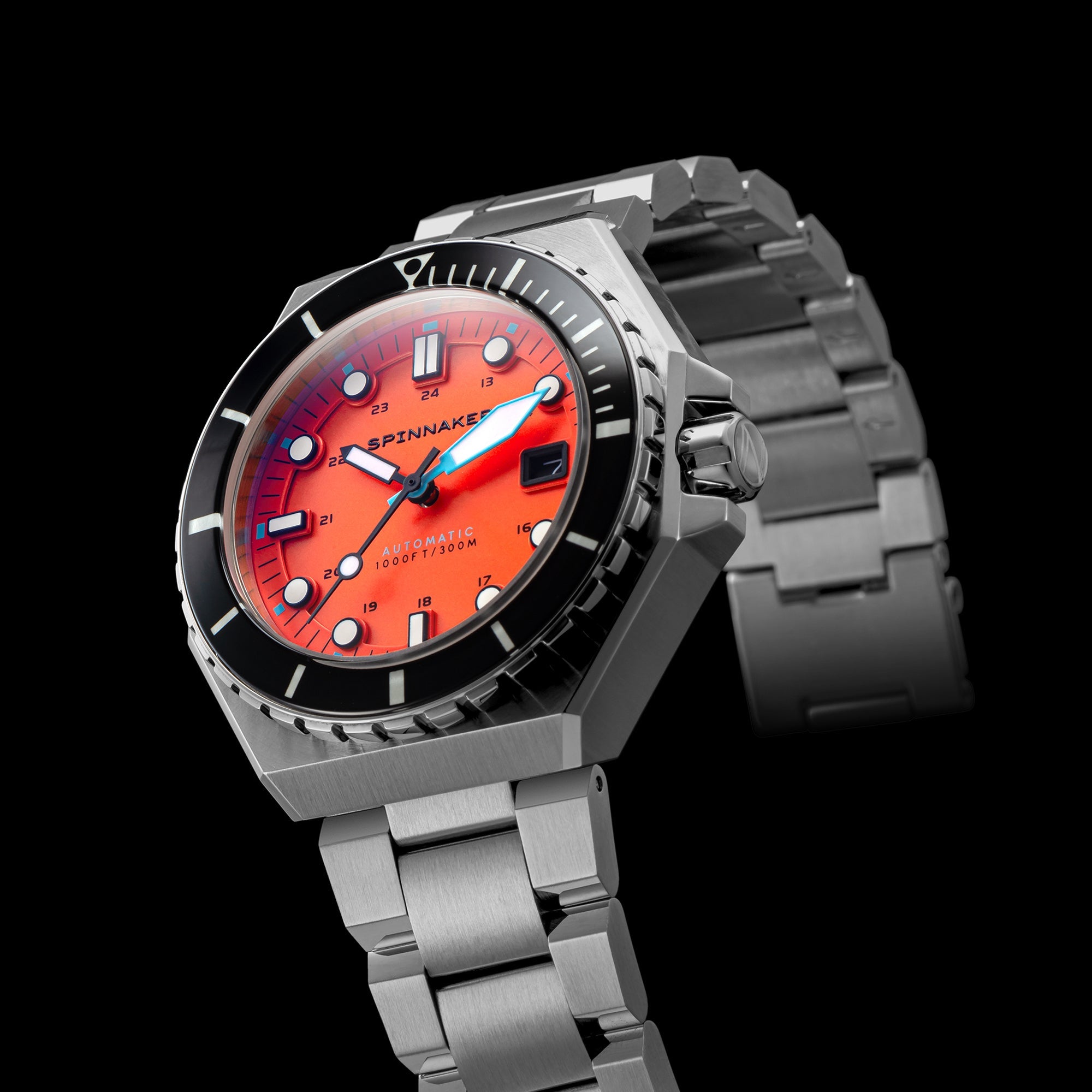SPINNAKER Spinnaker Dumas Men's Tangerine Japanese Automatic Watch SP-5081-BB
