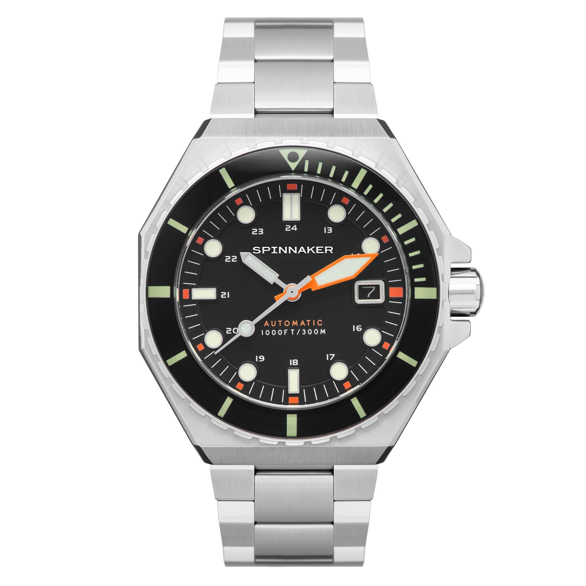 SPINNAKER Spinnaker Dumas Men's Japanese Automatic Classic Black Watch SP-5081-FF