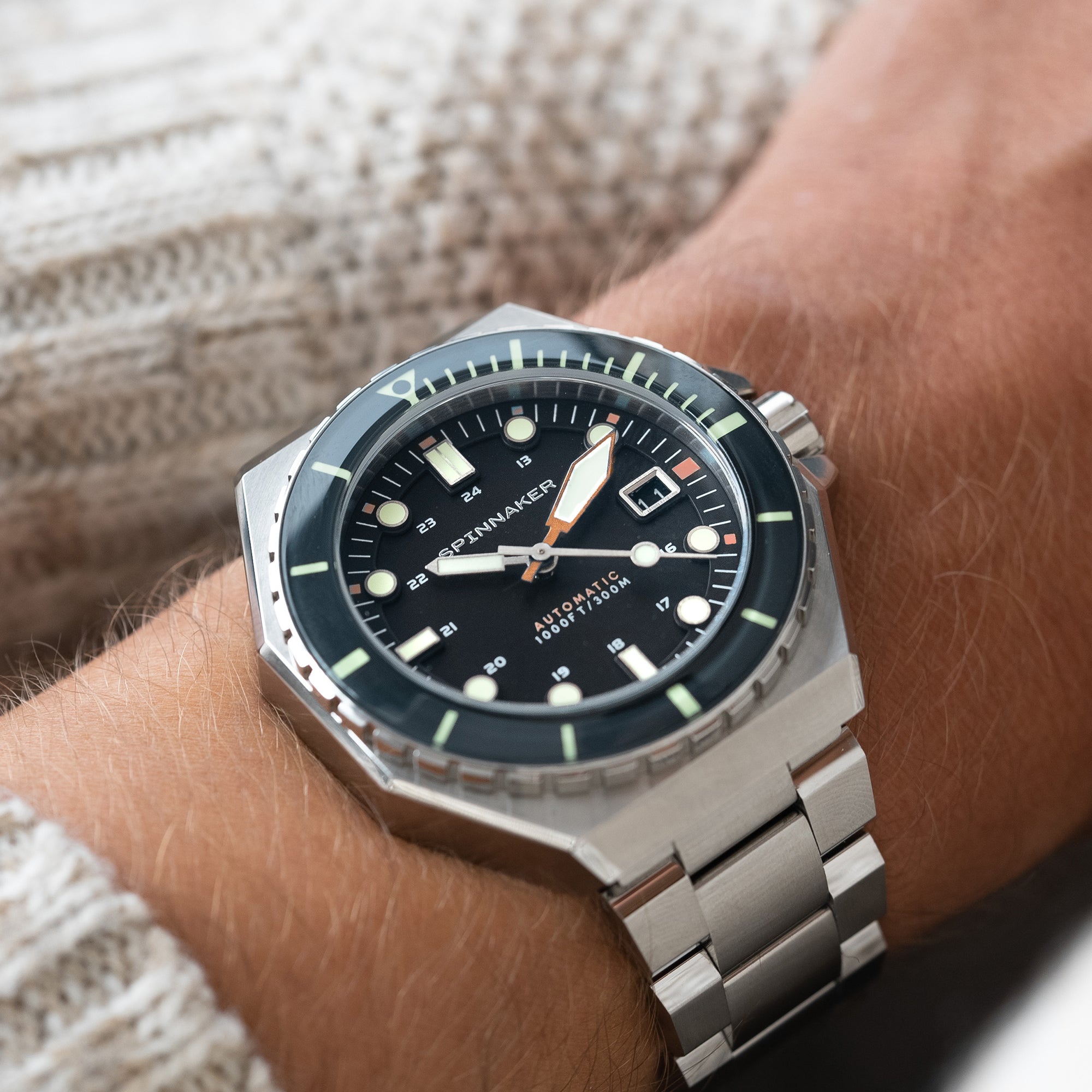 SPINNAKER Spinnaker Dumas Men's Japanese Automatic Harbour Blue Watch SP-5081-GG