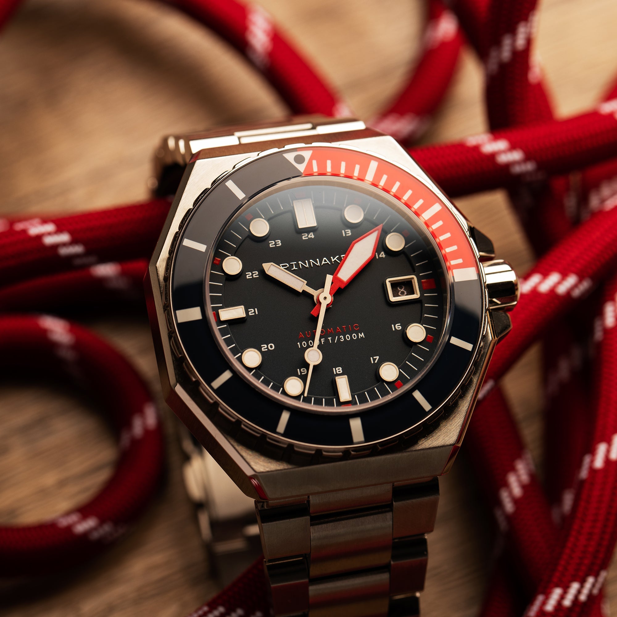 SPINNAKER Spinnaker Dumas Men's Japanese Automatic Soda Blue Watch SP-5081-JJ