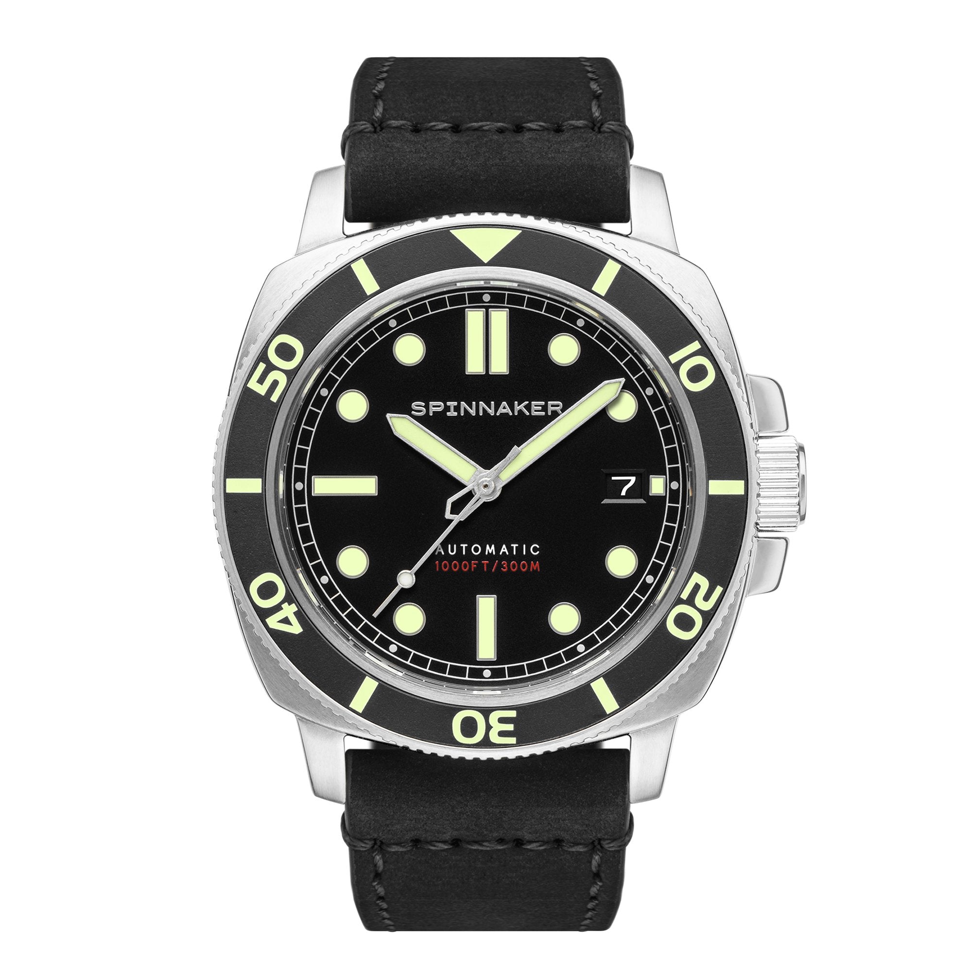 SPINNAKER Spinnaker Hull Diver Men's Automatic Tuxedo Black Watch SP-5088-01