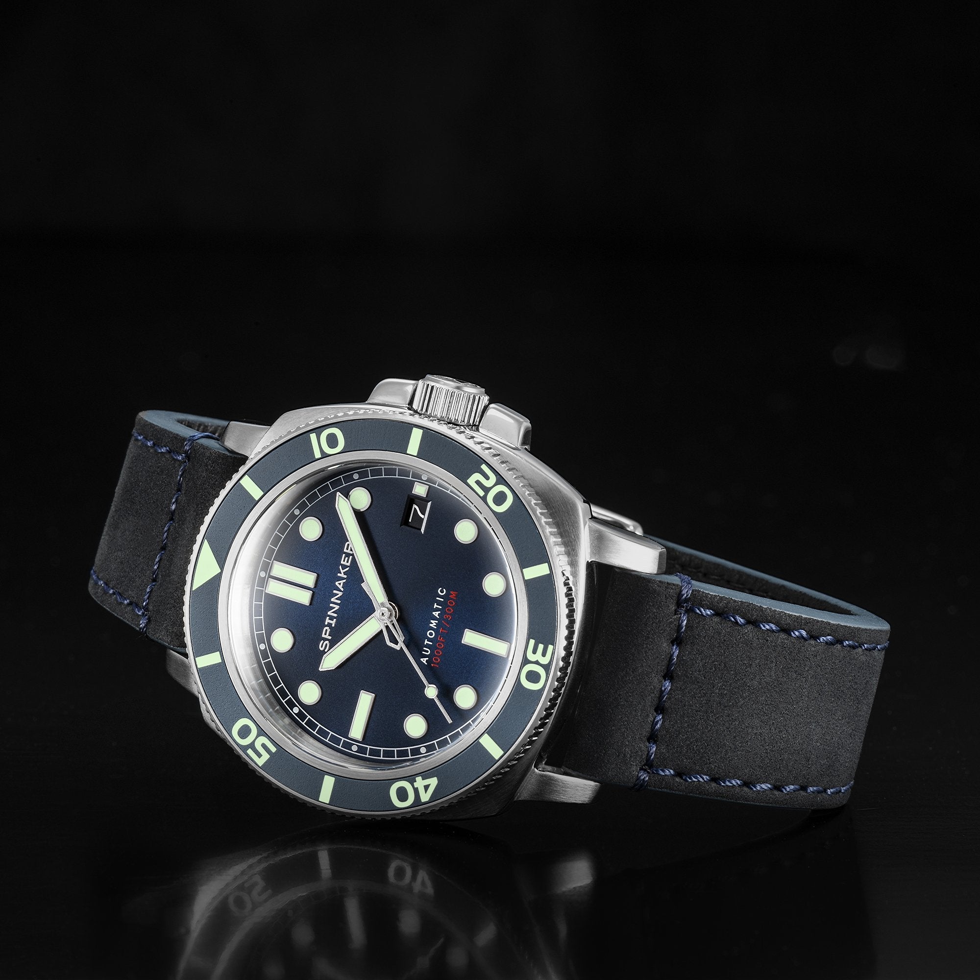 SPINNAKER Spinnaker Hull Diver Men's Automatic Arctic Blue Watch SP-5088-02