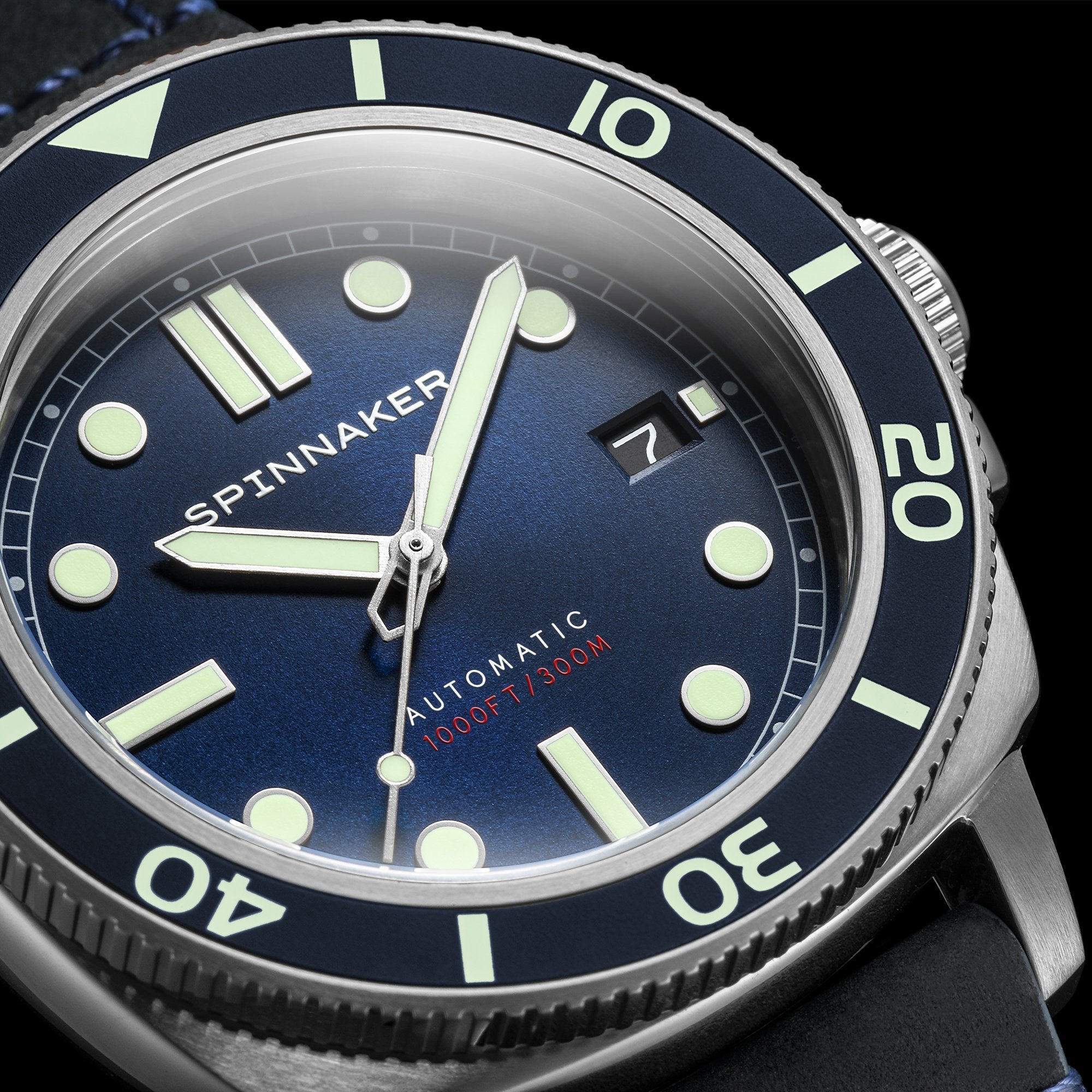 SPINNAKER Spinnaker Hull Diver Men's Automatic Arctic Blue Watch SP-5088-02