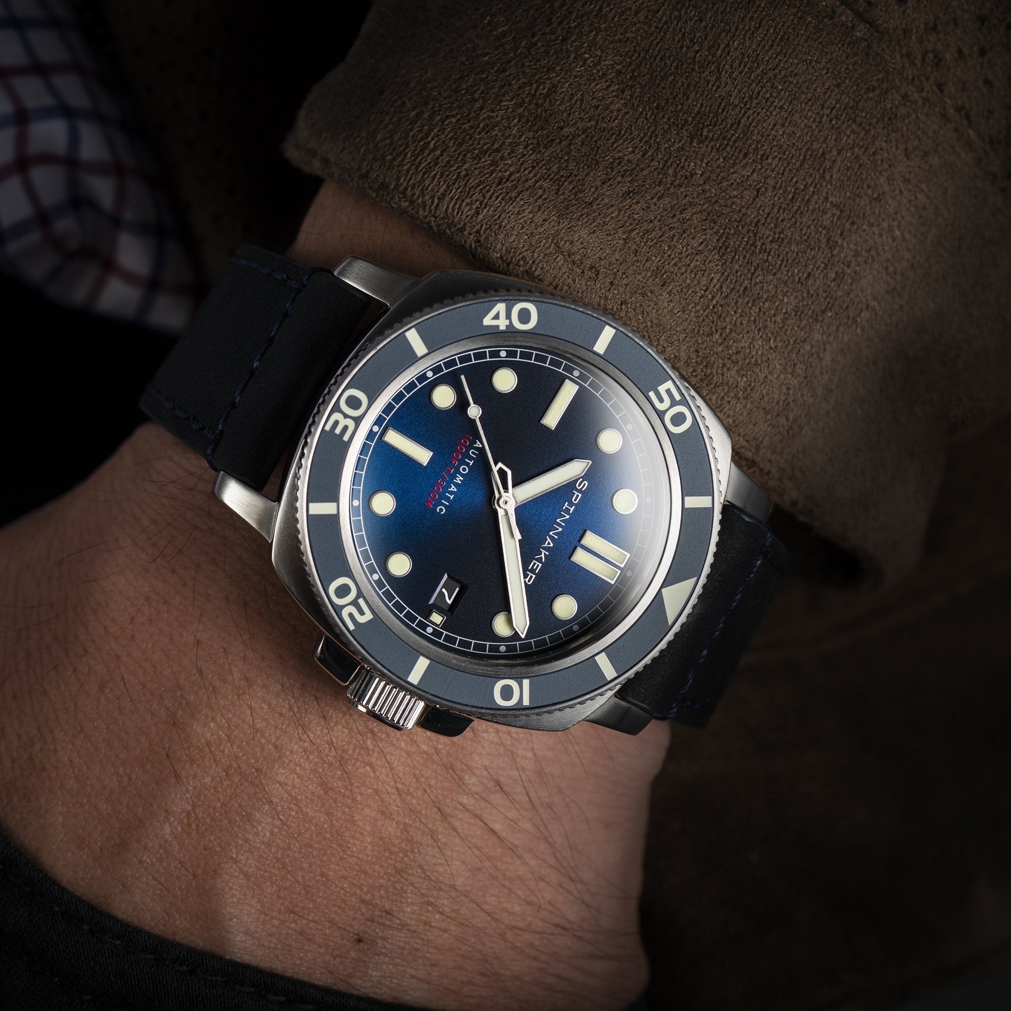 SPINNAKER Spinnaker Hull Diver Men's Automatic Arctic Blue Watch SP-5088-02