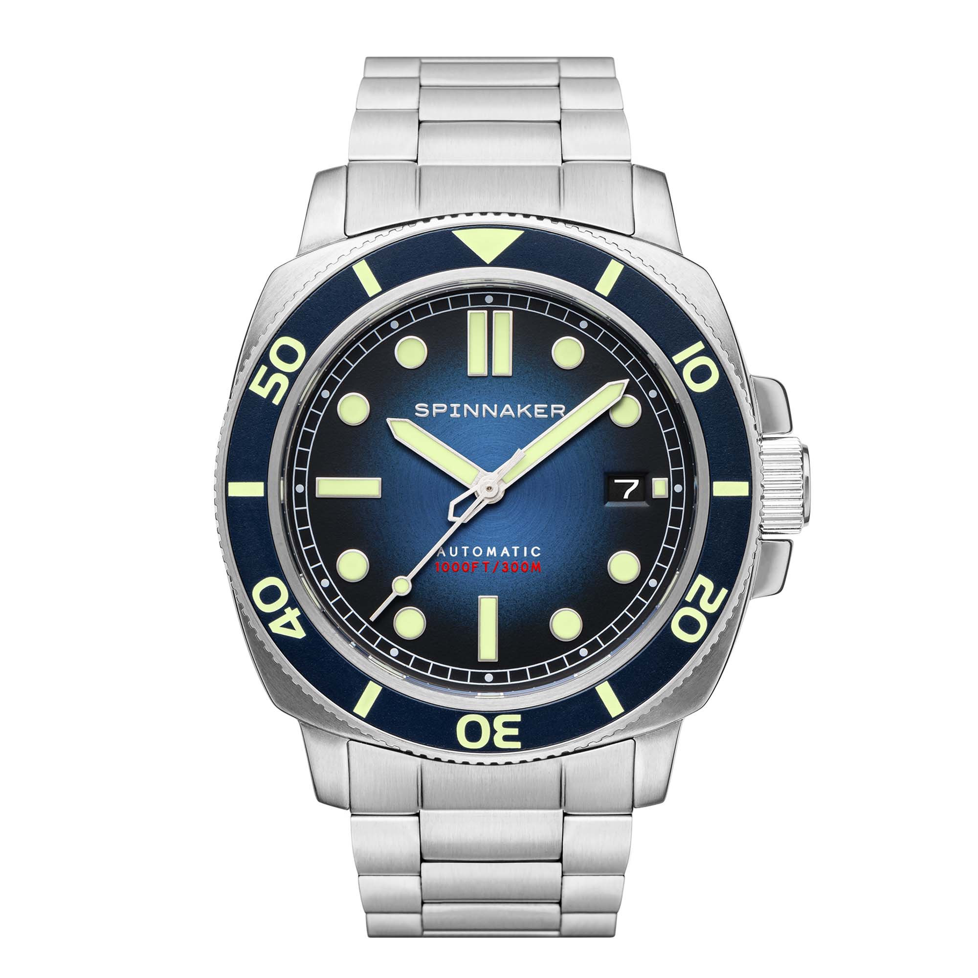SPINNAKER Spinnaker Hull Diver Men's Japanese Automatic Liberty Blue Watch SP-5088-22