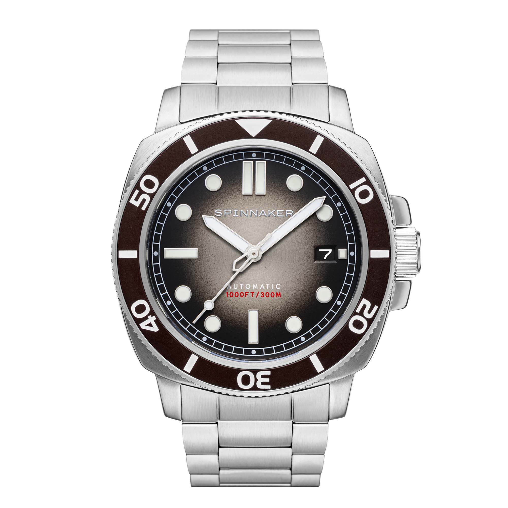 SPINNAKER Spinnaker Hull Diver Men's Japanese Automatic Harvest Brown Watch SP-5088-44