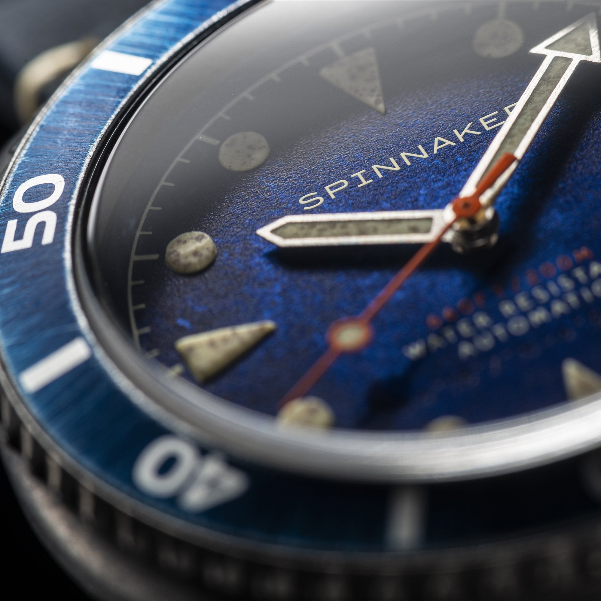 SPINNAKER Spinnaker Wreck Men's Japanese Automatic Oxidized Blue Watch SP-5089-02