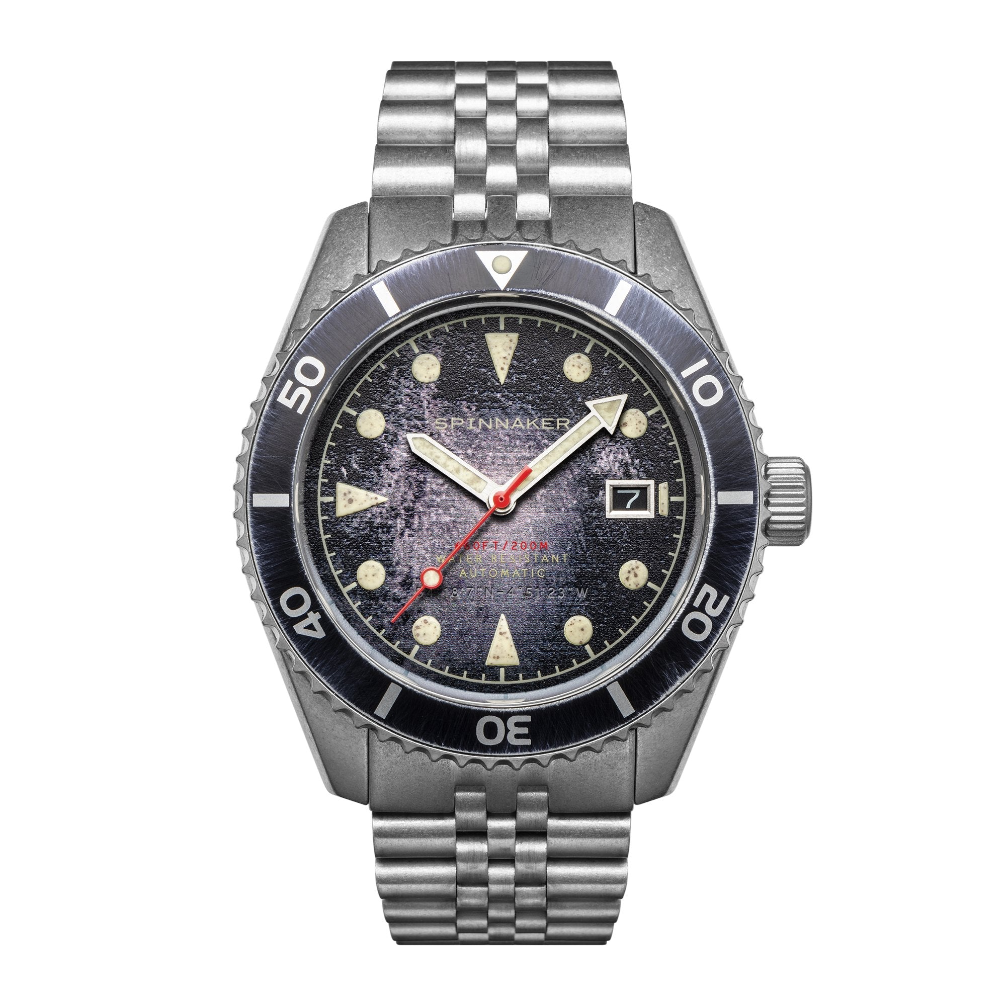SPINNAKER Spinnaker Wreck Men's Japanese Automatic Barnacle Black Watch SP-5089-11