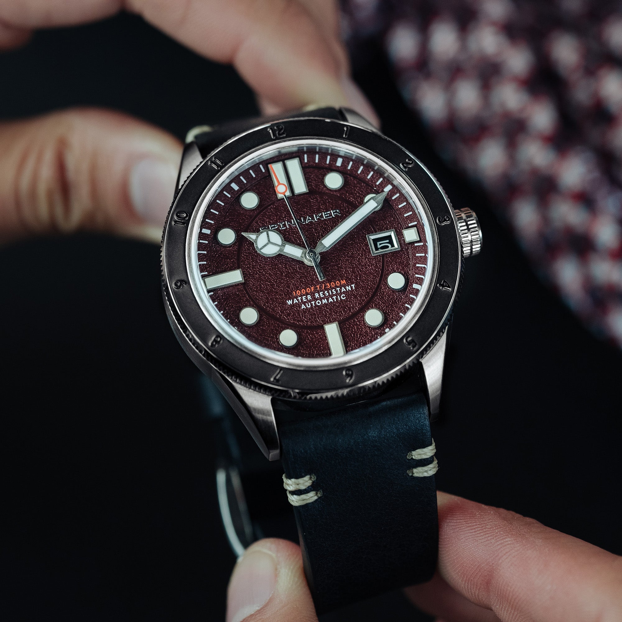 SPINNAKER Spinnaker Cahill 2021 Men's Japanese Automatic Malbec Watch SP-5096-04