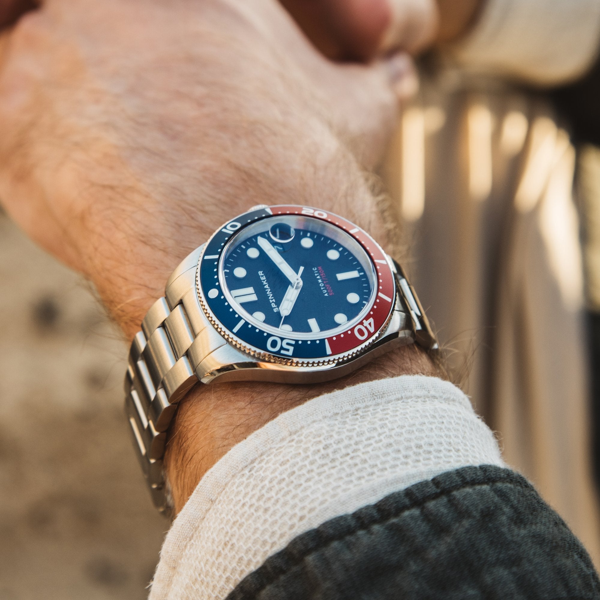 SPINNAKER Spinnaker Croft Mid Size Men's Japanese Automatic Elemental Watch SP-5100-11