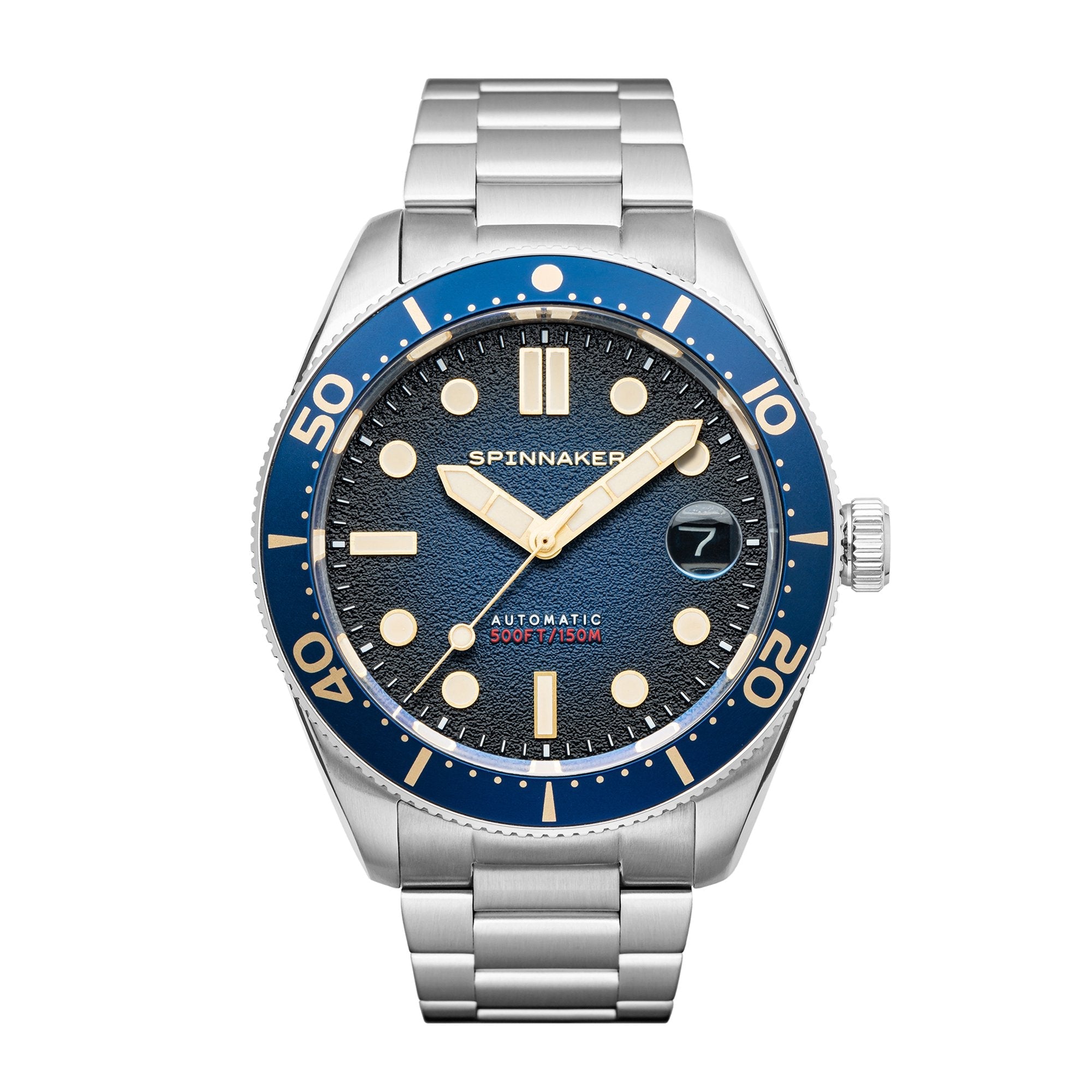SPINNAKER Spinnaker Croft Mid Size Men's Japanese Automatic Regiment Blue Watch SP-5100-22