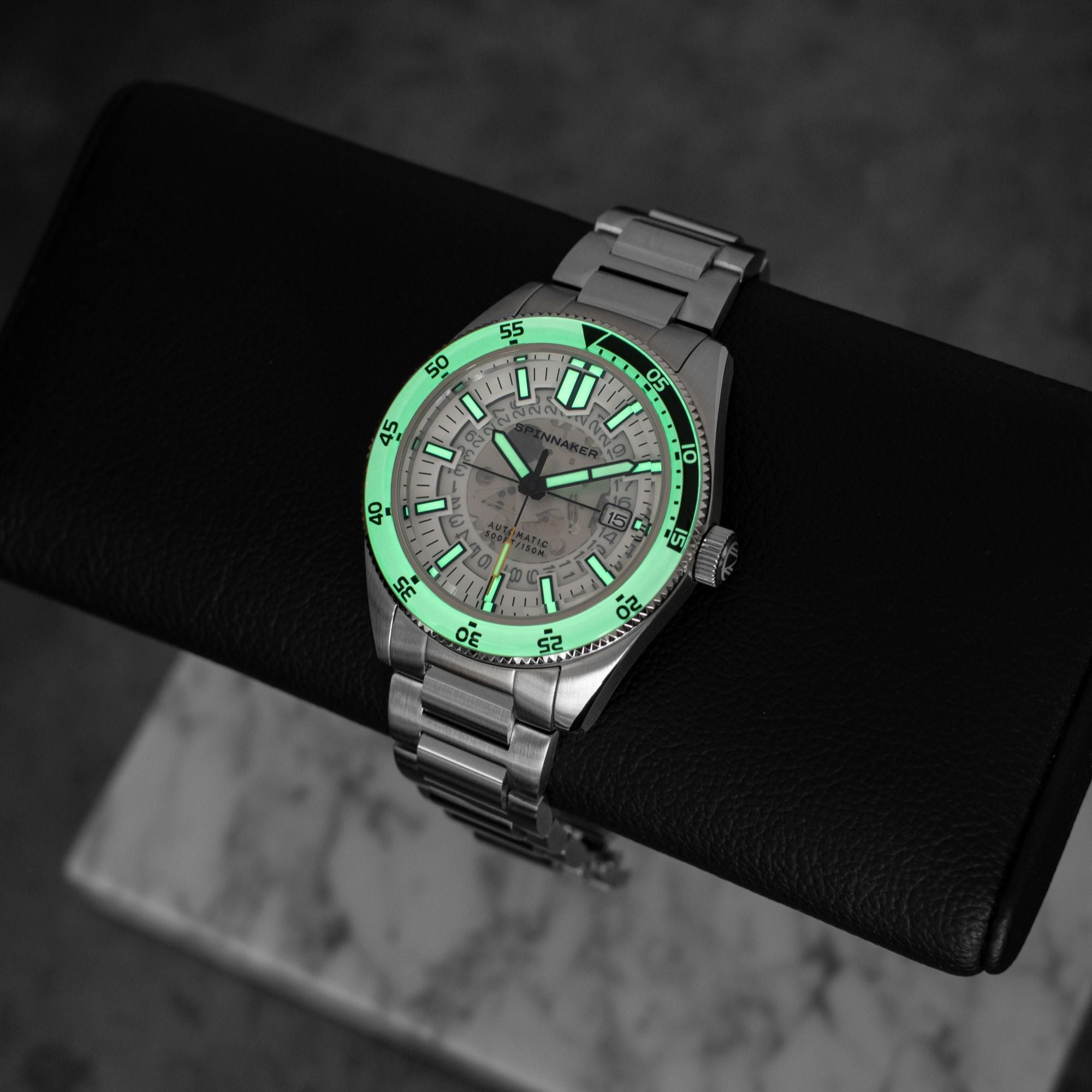 SPINNAKER Spinnaker Fleuss Automatic Severn Edition Brilliant White Men's Watch SP-5118-33