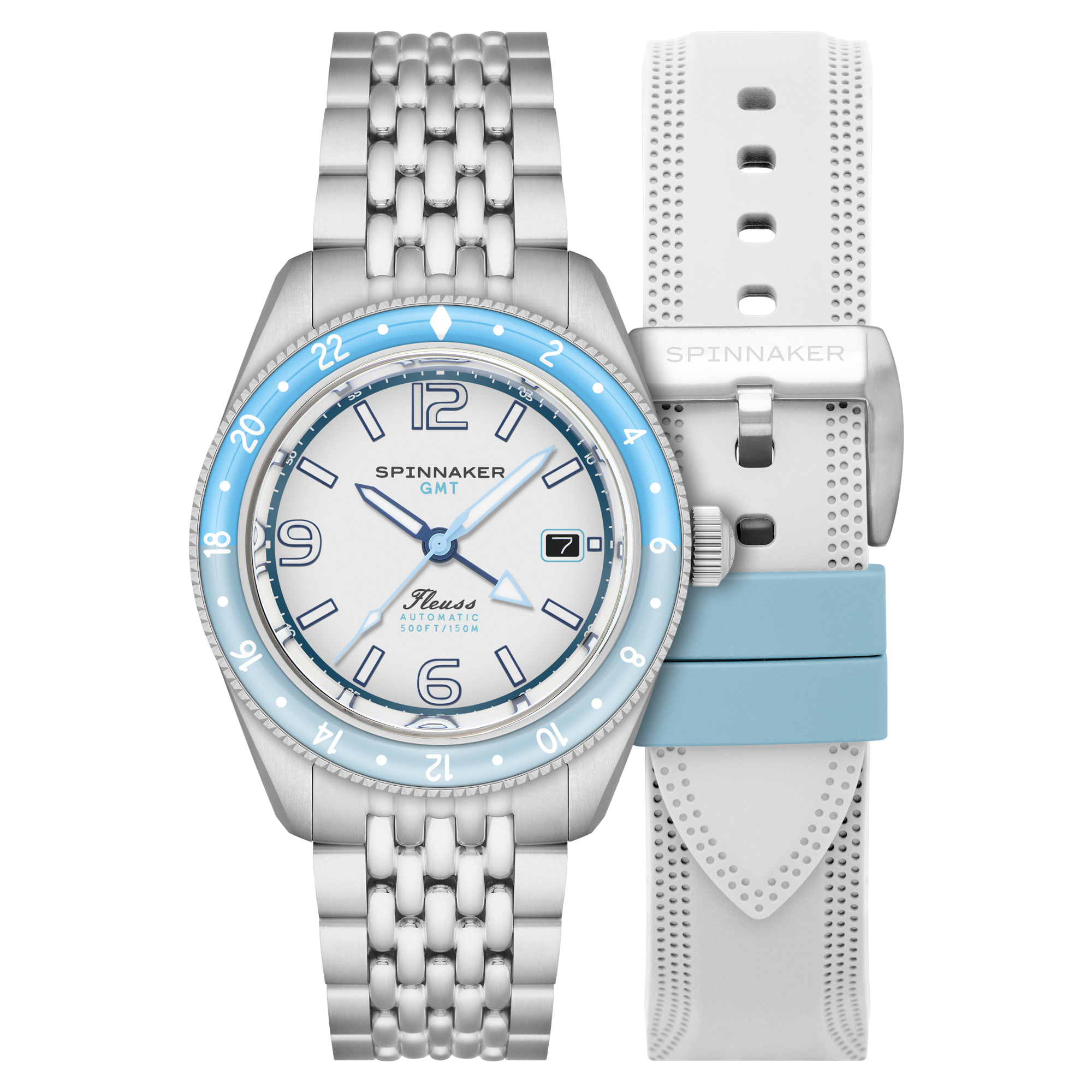 Moon White | Fleuss GMT Automatic