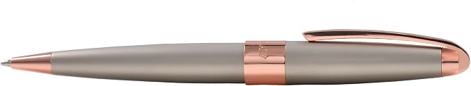 Thomas Earnshaw Mens Watch & Ball Pen Gift Set, Silver/Rose Gold Ball Pen and Longitude Automatic Skeleton Copper Steel Watch ES-8006-AMSET2