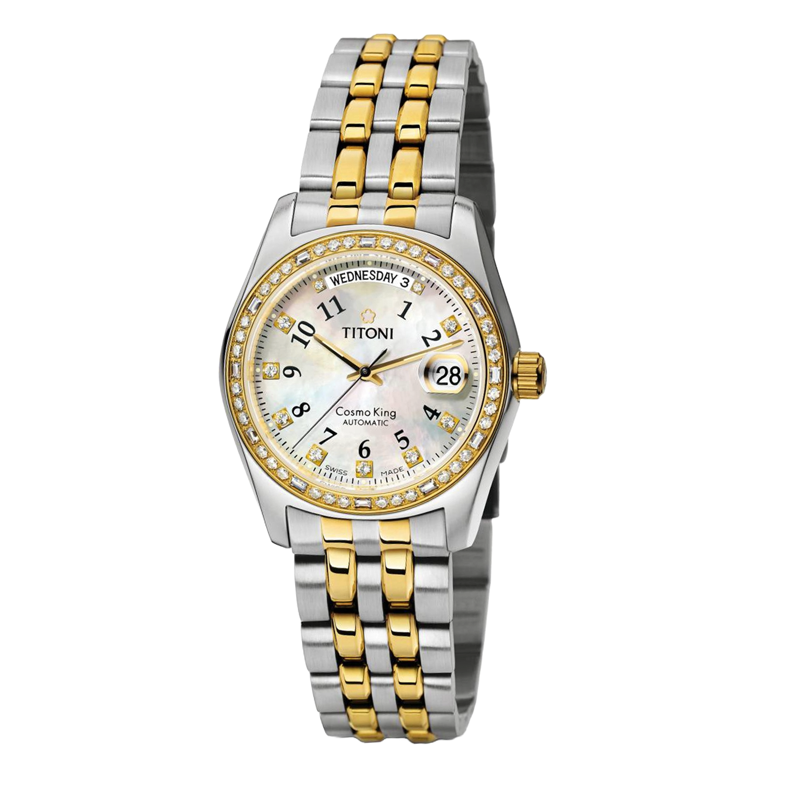 TITONI Titoni Cosmo King Swiss Automatic Watch 787 Sy-db-330