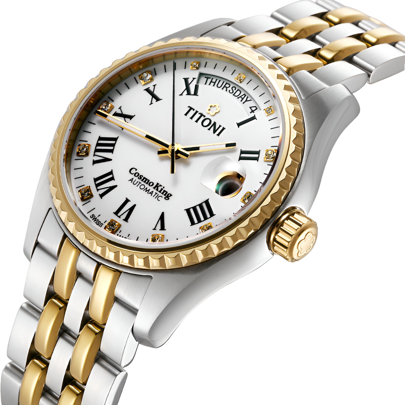 TITONI Titoni Cosmo King Swiss Automatic Watch 797 Sy-019