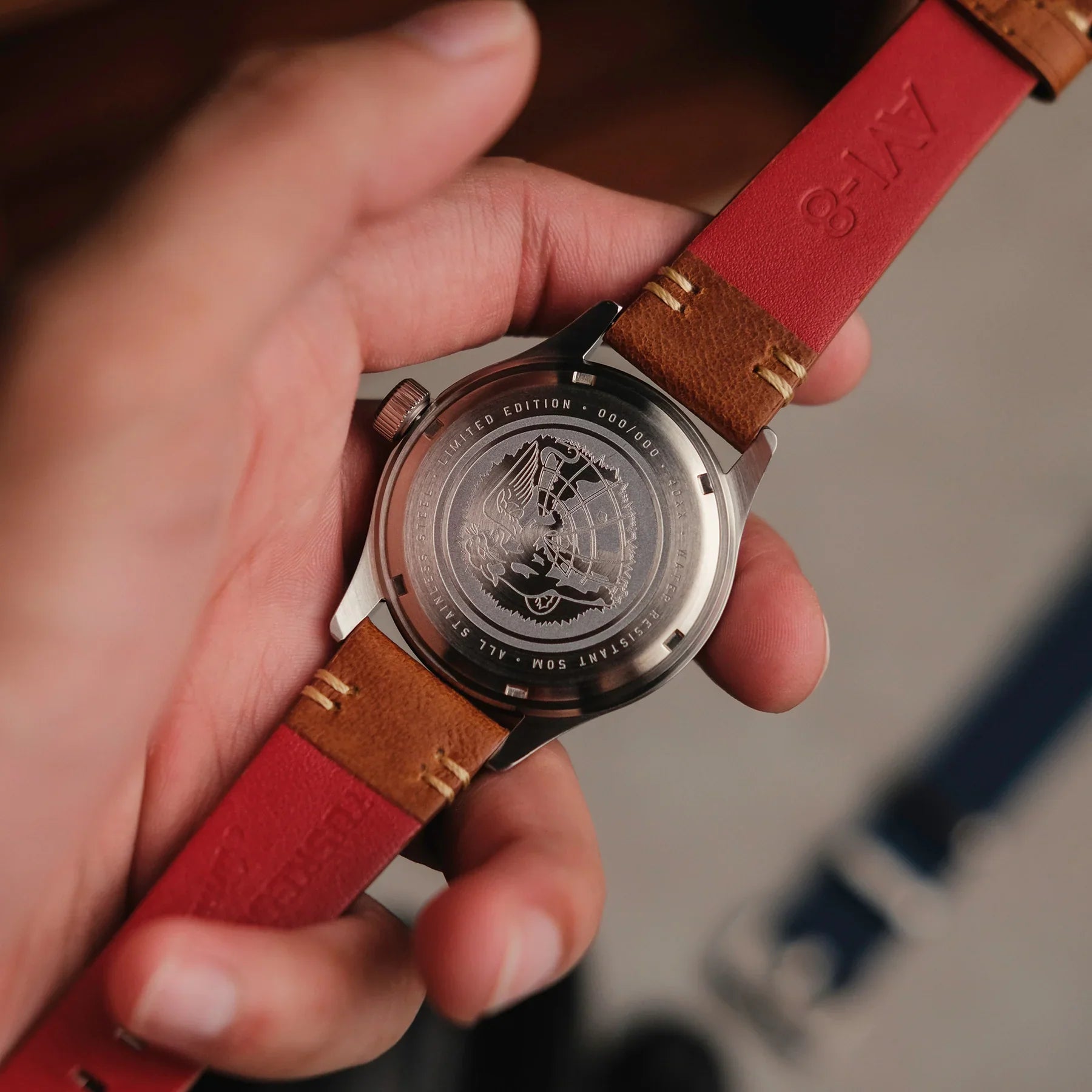 AVI-8 AVI-8 Men's Lucera Tuskegee Airmen Meca-Quartz Limited Edition Watch AV-4103-02