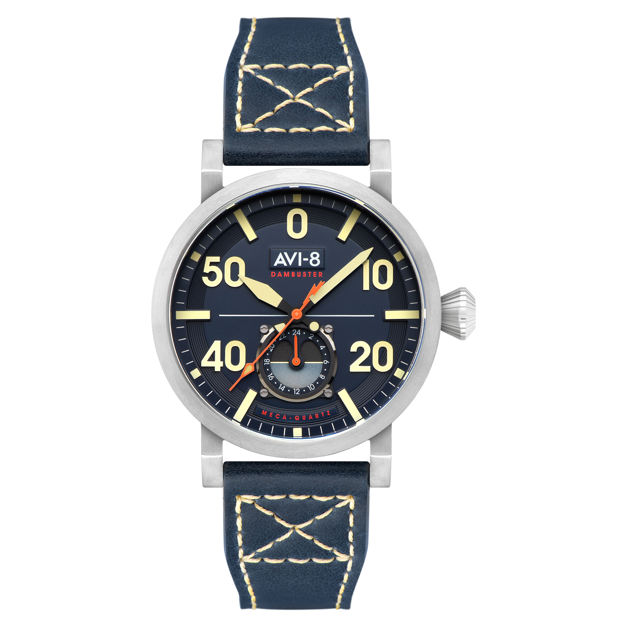 AVI-8 AVI-8 Dambuster Chadwick Meca-Quartz Cobalt Blue Men's Watch AV-4113-01
