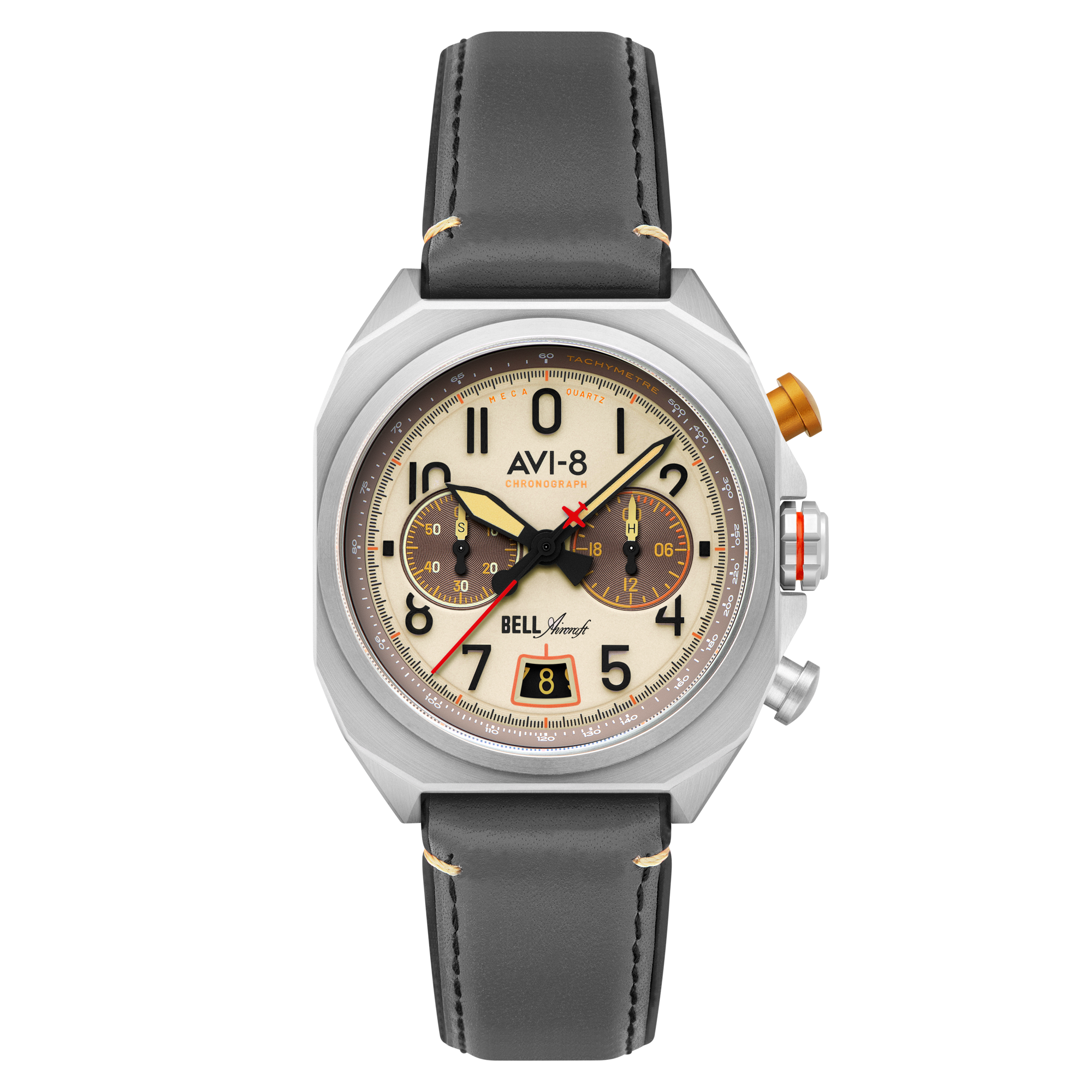 AVI-8 AVI-8 Bell X-1 Machbuster Chronograph Camel Brown Men's Watch AV-4118-03