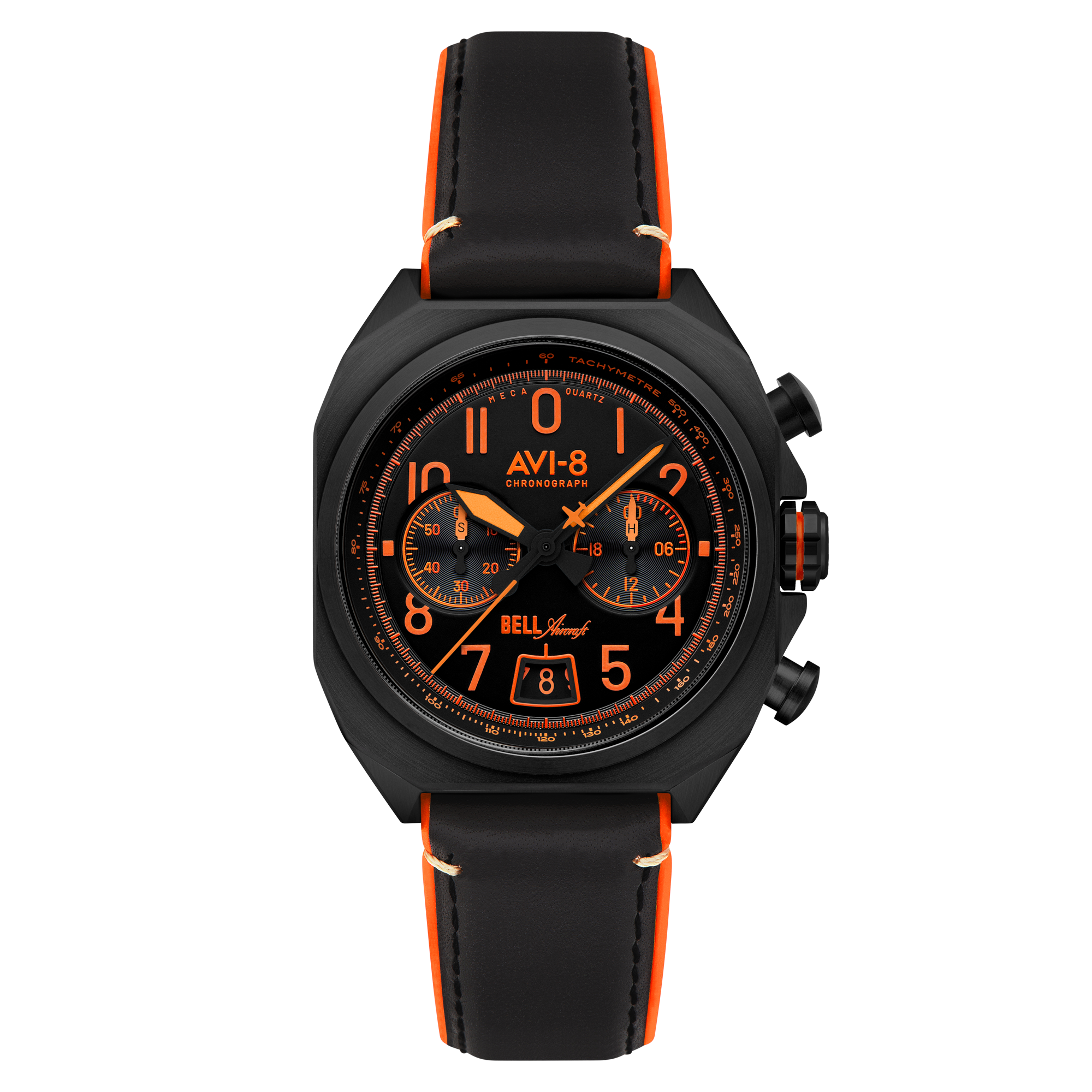 AVI-8 AVI-8 Bell X-1 Machbuster Chronograph Super Sonic Black Men's Watch AV-4118-04