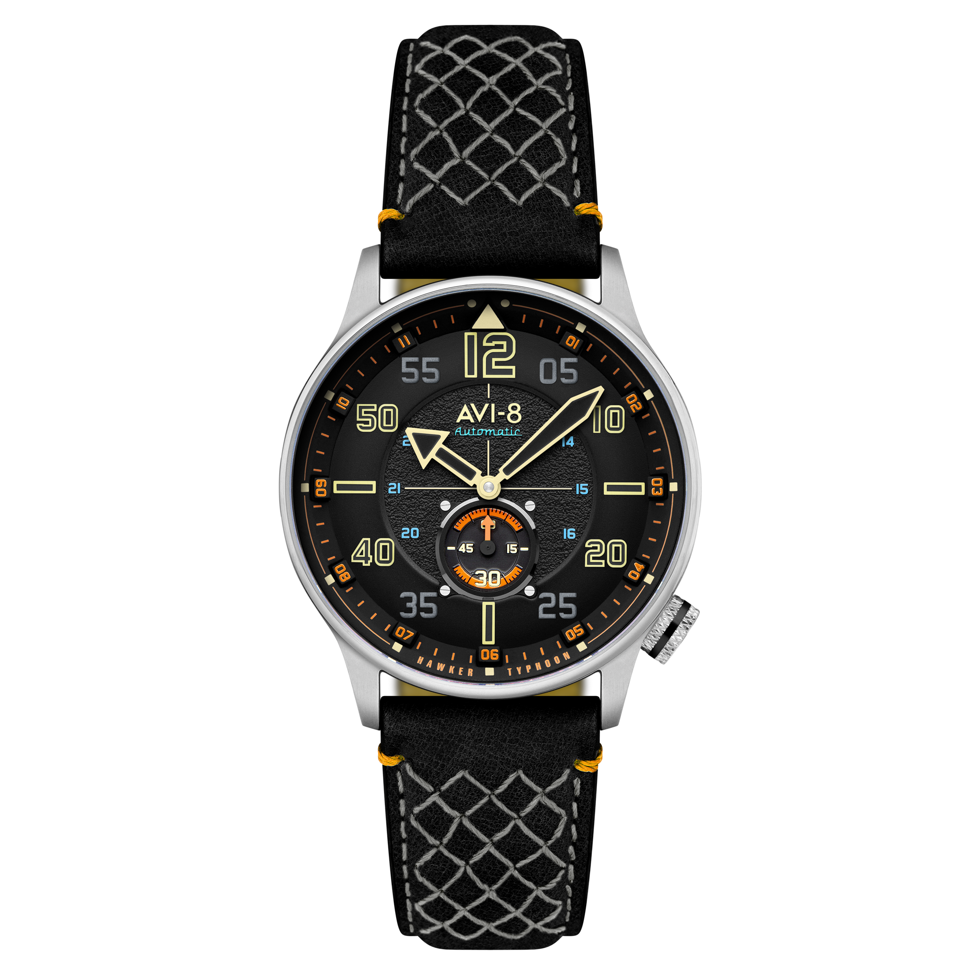 AVI-8 AVI-8 Hawker Typhoon Baldwin Automatic Cool Black Men's Watch AV-4119-01