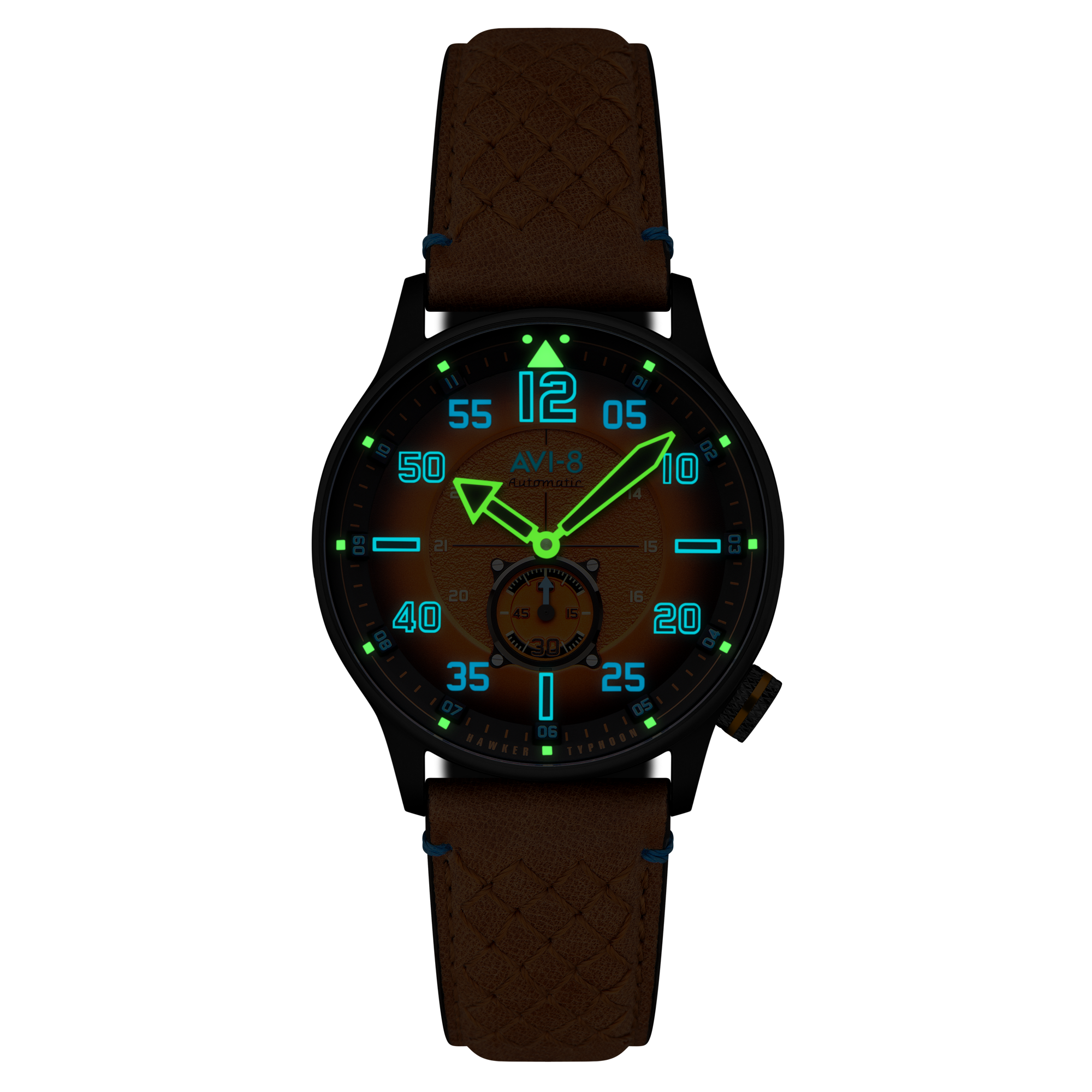 AVI-8 AVI-8 Hawker Typhoon Baldwin Automatic Burnt Orange Men's Watch AV-4119-02