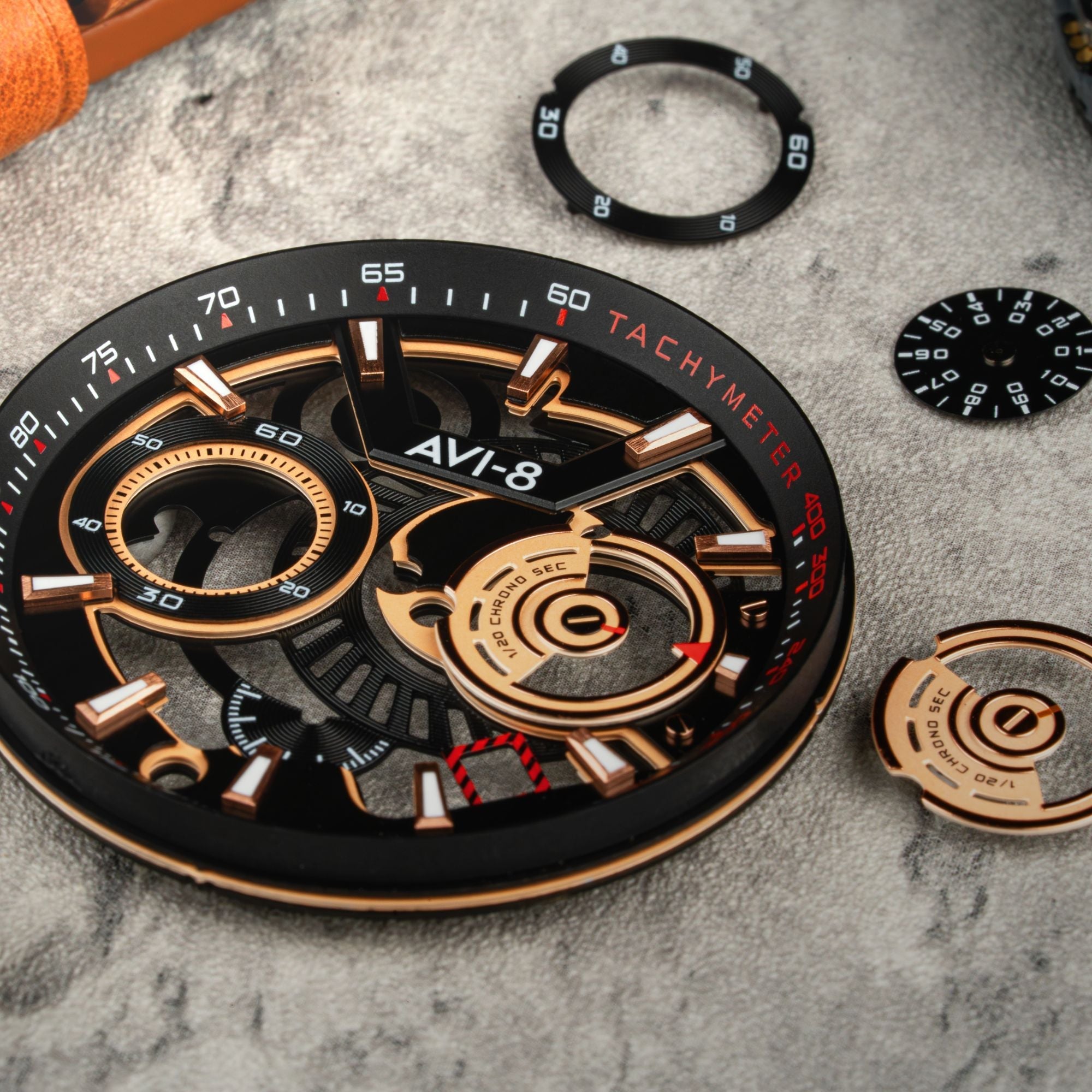 AVI-8 AVI-8 Hawker Harrier Matador (2025 Edition) Chronograph Desert Black Men's Watch AV-4125-02