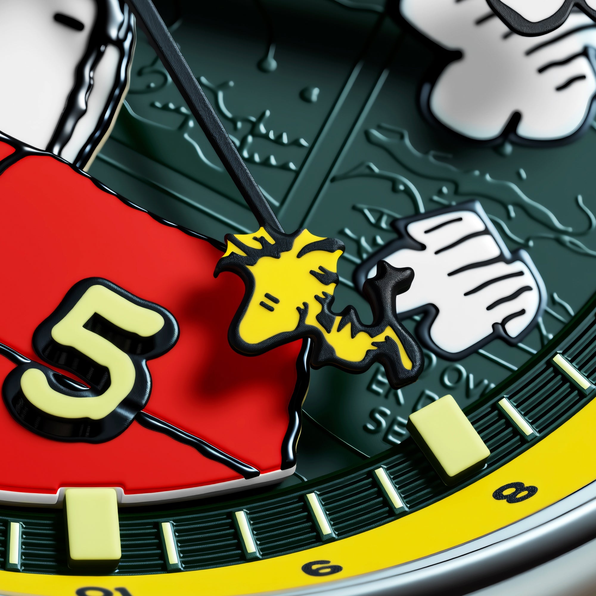 AVI-8 Hawker Hurricane Kent GMT Automatic Peanuts Snoopy Flying Ace Limited Edition Winter Green Men's Watch AV-4136-04