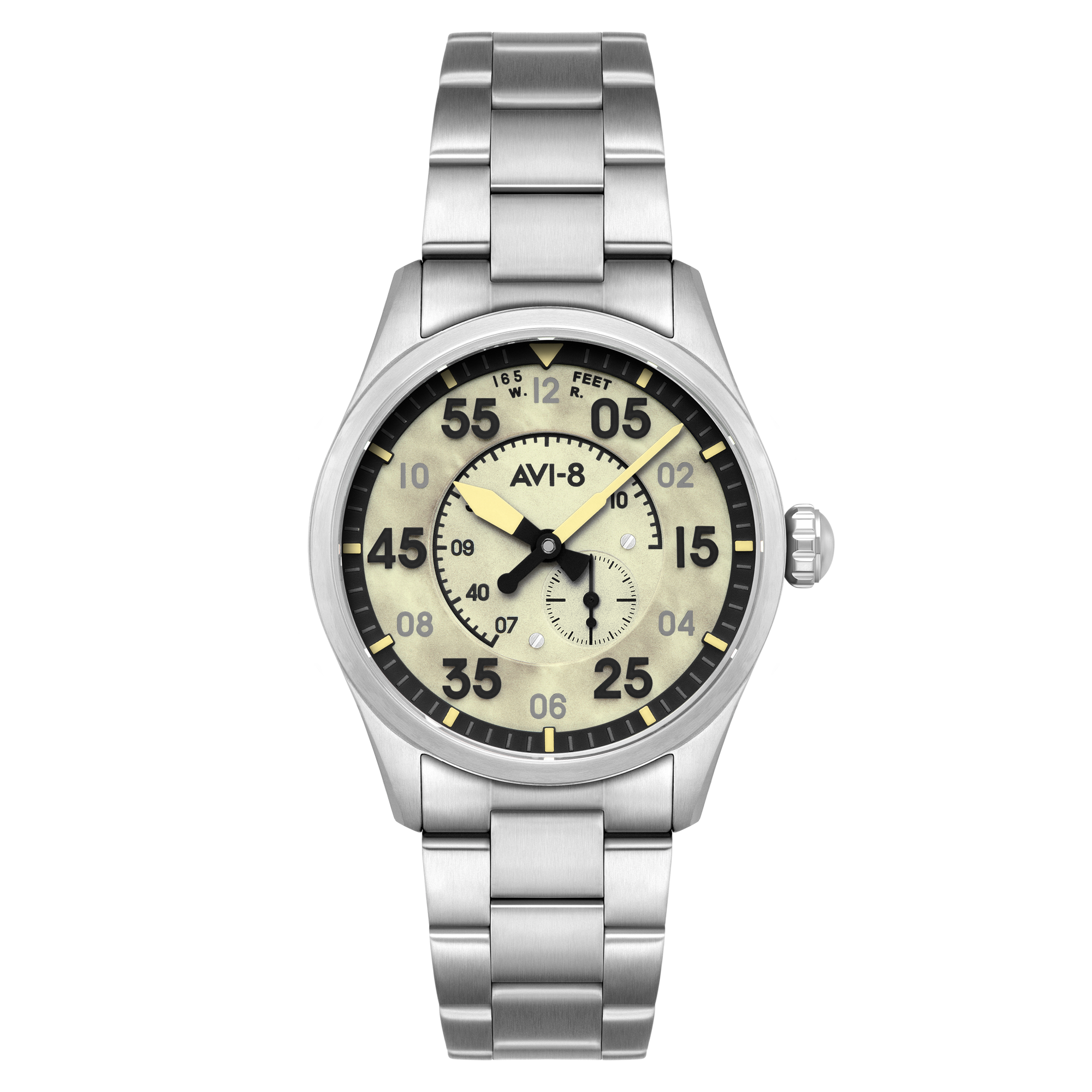 AVI-8 AVI-8 Spitfire Type 300 Automatic Pilot Panel Men's Watch AV-4147-33