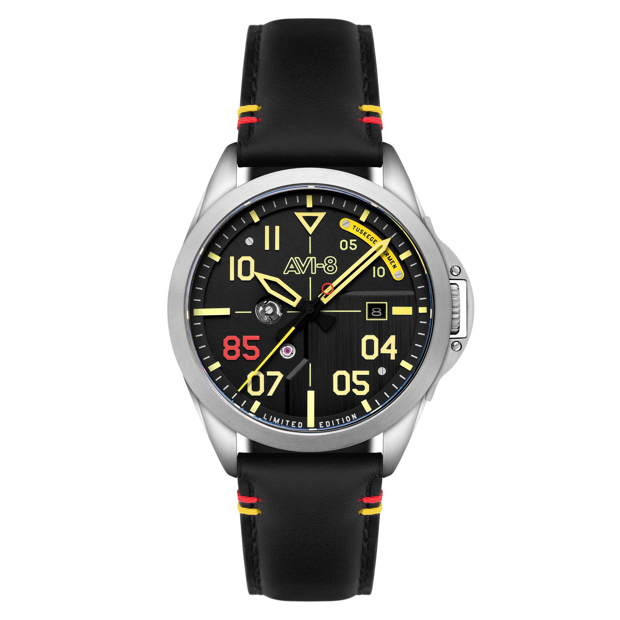 AVI-8 AVI-8 Flyboy Tuskegee Airmen 85th Anniversary Automatic Limited Edition Rantoul Men's Watch AV-4148-01