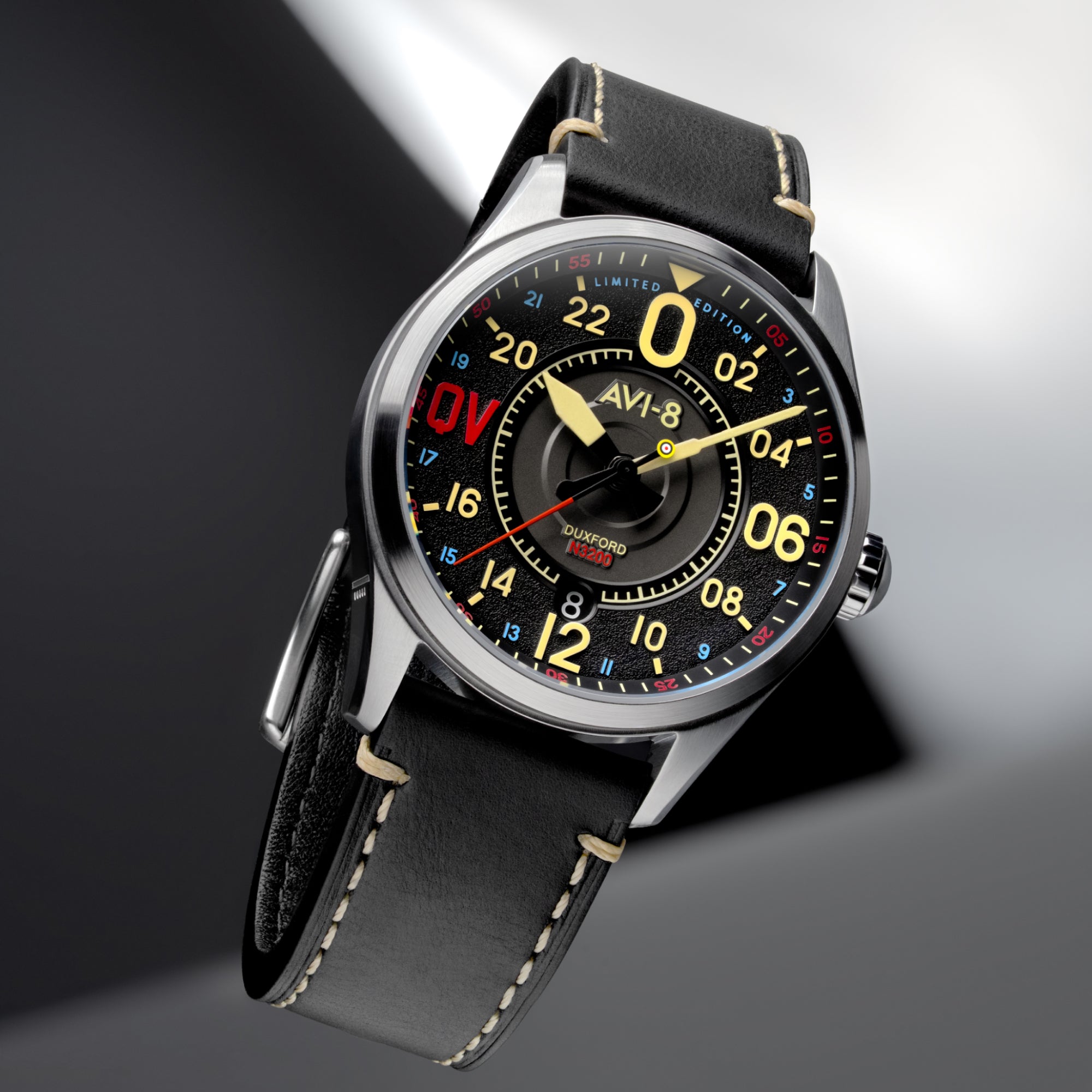 AVI-8 AVI-8 Spitfire N3200 Imperial War Museums 24 Hour Automatic Limited Edition Eastleigh Men's Watch AV-4149-01