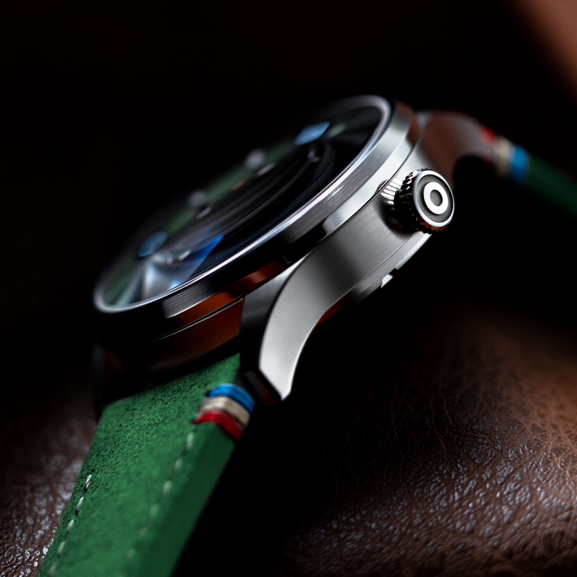 AVI-8 Flyboy Lafayette Automatic 110th Anniversary Limited Edition Mossy Hue Men's Watch AV-4153-01