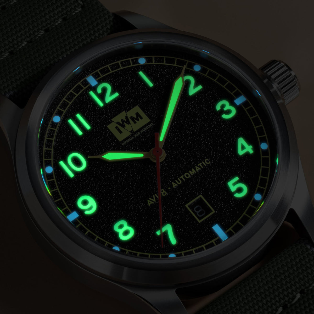 AVI-8 AVI-8 Flyboy Engineer Automatic Imperial War Museums Fieldmaster Edition Ashen Flight Men's Watch AV-4161-01
