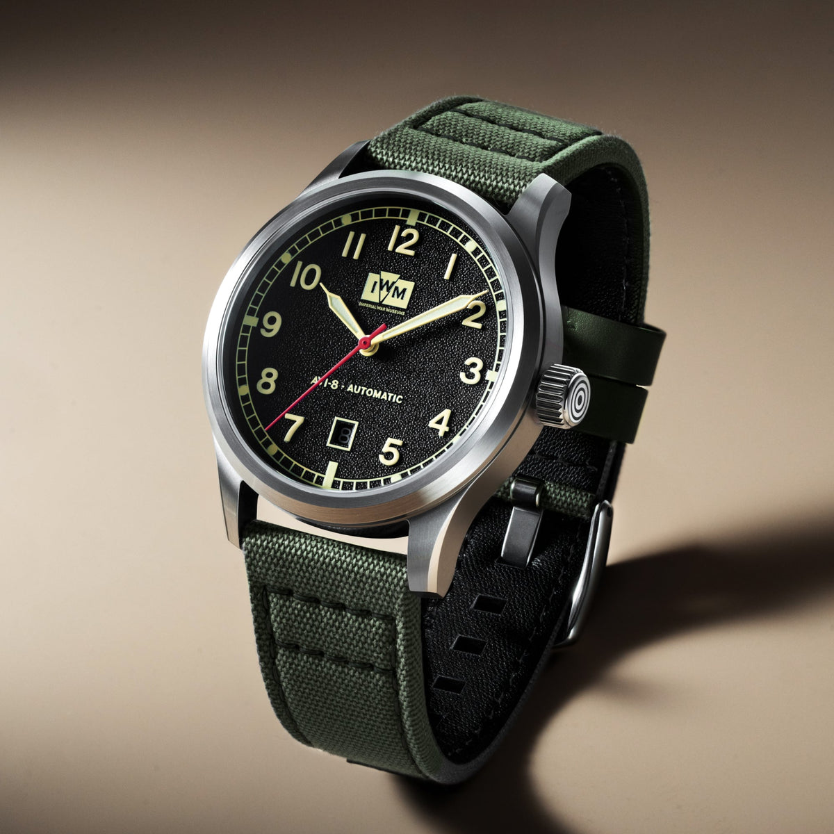 AVI-8 AVI-8 Flyboy Engineer Automatic Imperial War Museums Fieldmaster Edition Ashen Flight Men's Watch AV-4161-01