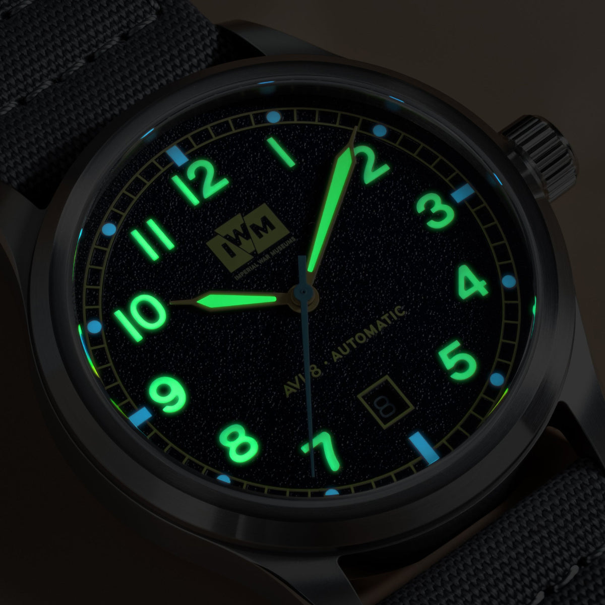 AVI-8 AVI-8 Flyboy Engineer Automatic Imperial War Museums Fieldmaster Edition Wingman Blue Men's Watch AV-4161-02
