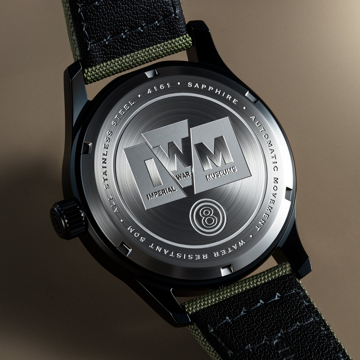 AVI-8 AVI-8 Flyboy Engineer Automatic Imperial War Museums Fieldmaster Edition Field Khaki Men's Watch AV-4161-04