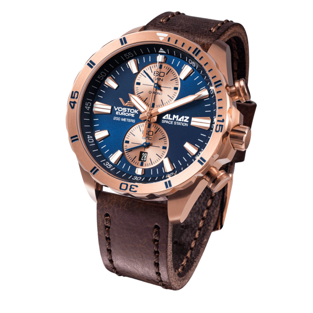 VOSTOK EUROPE Vostok Europe Almaz Quartz Chronograph Men's Watch 6S11/320B660