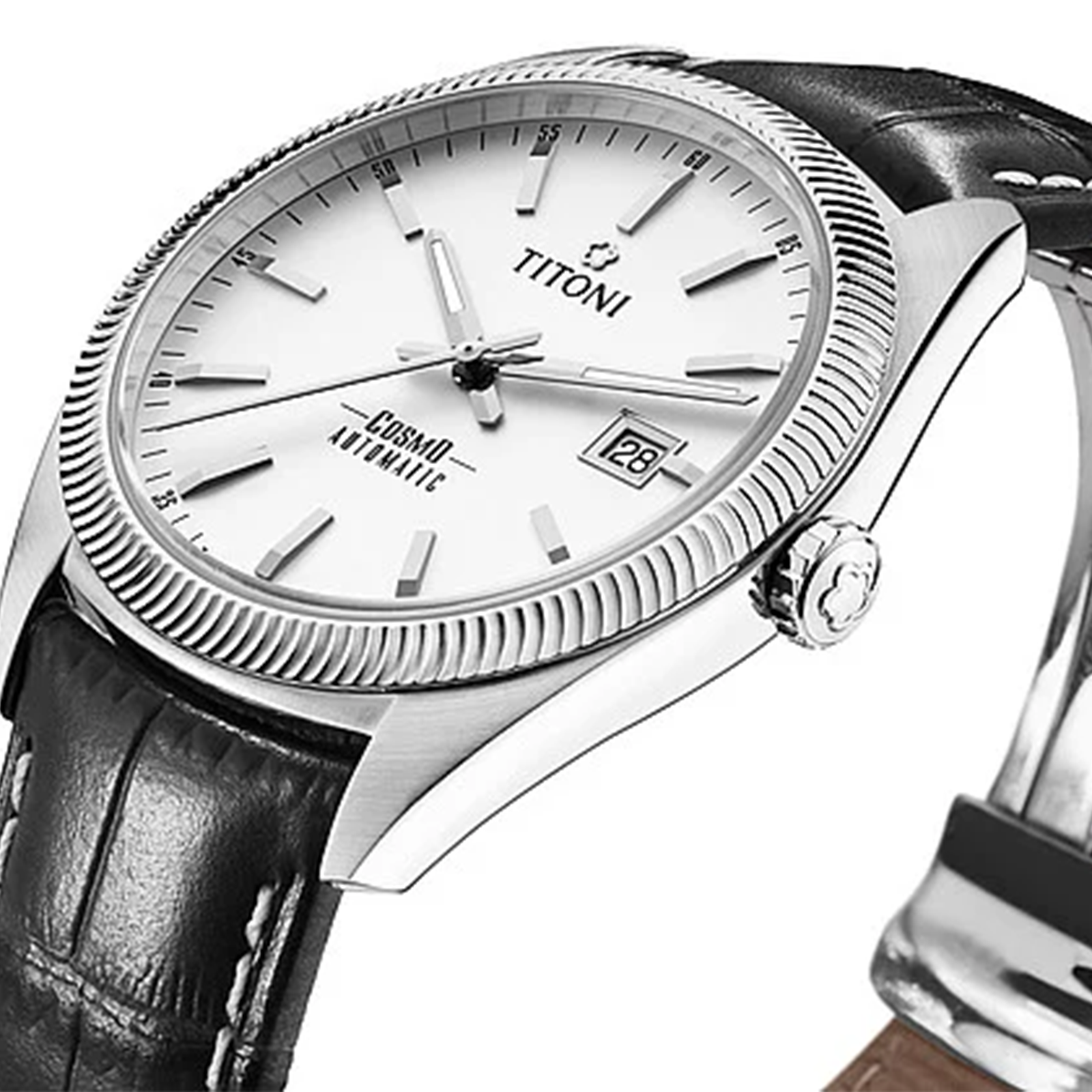 TITONI Titoni Cosmo Swiss Automatic Watch 878 S-st-606