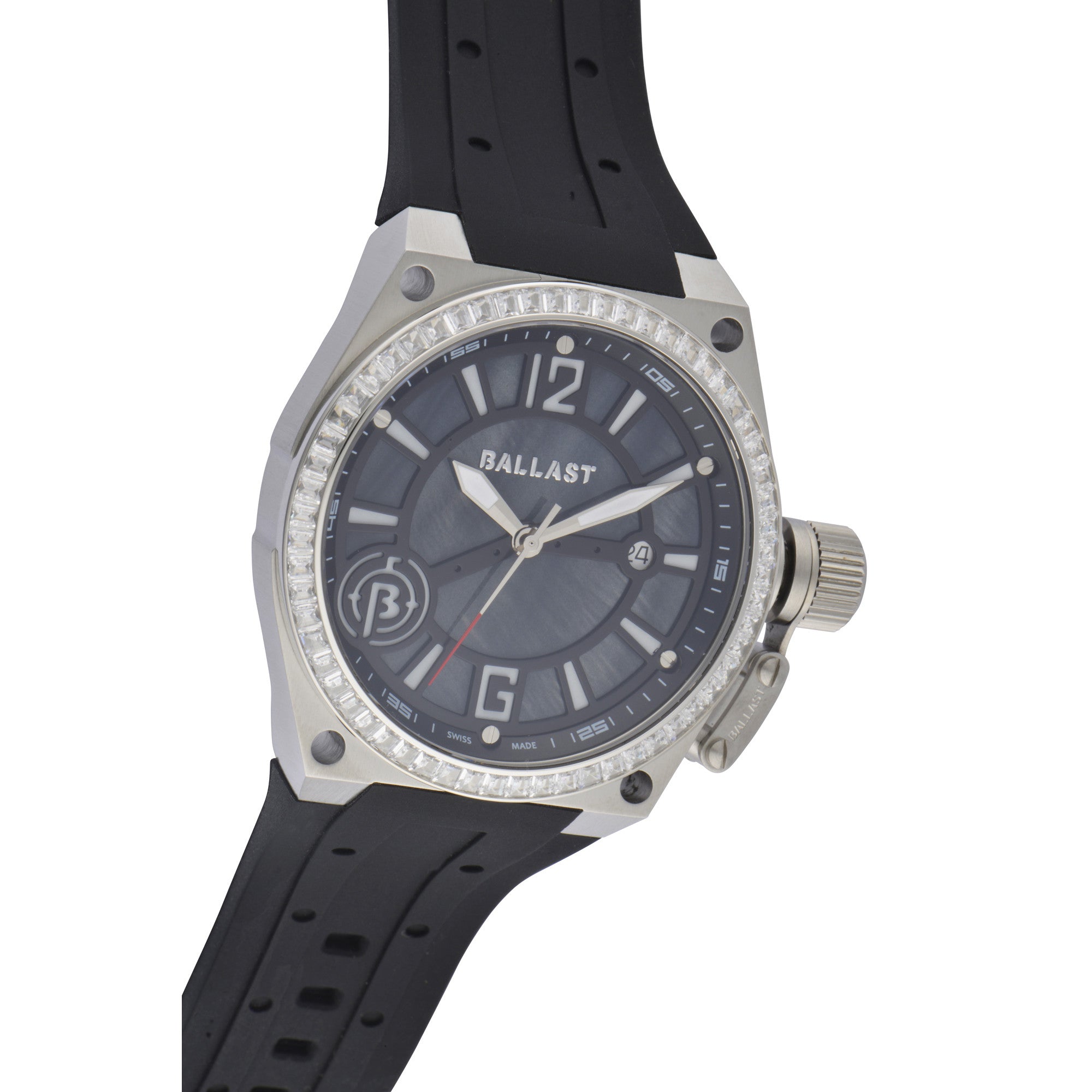 BALLAST Ballast Valiant Midsize Black Women's Quartz Watch BL-5103-04