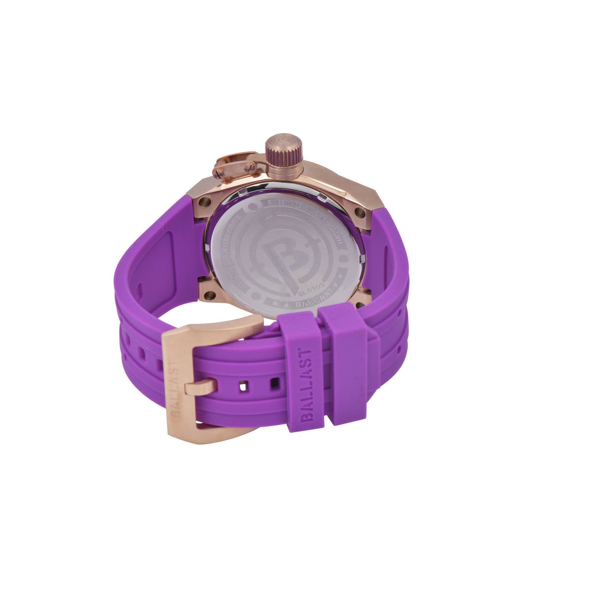 BALLAST Ballast Valiant Midsize Purple Women's Quartz Watch BL-5103-07