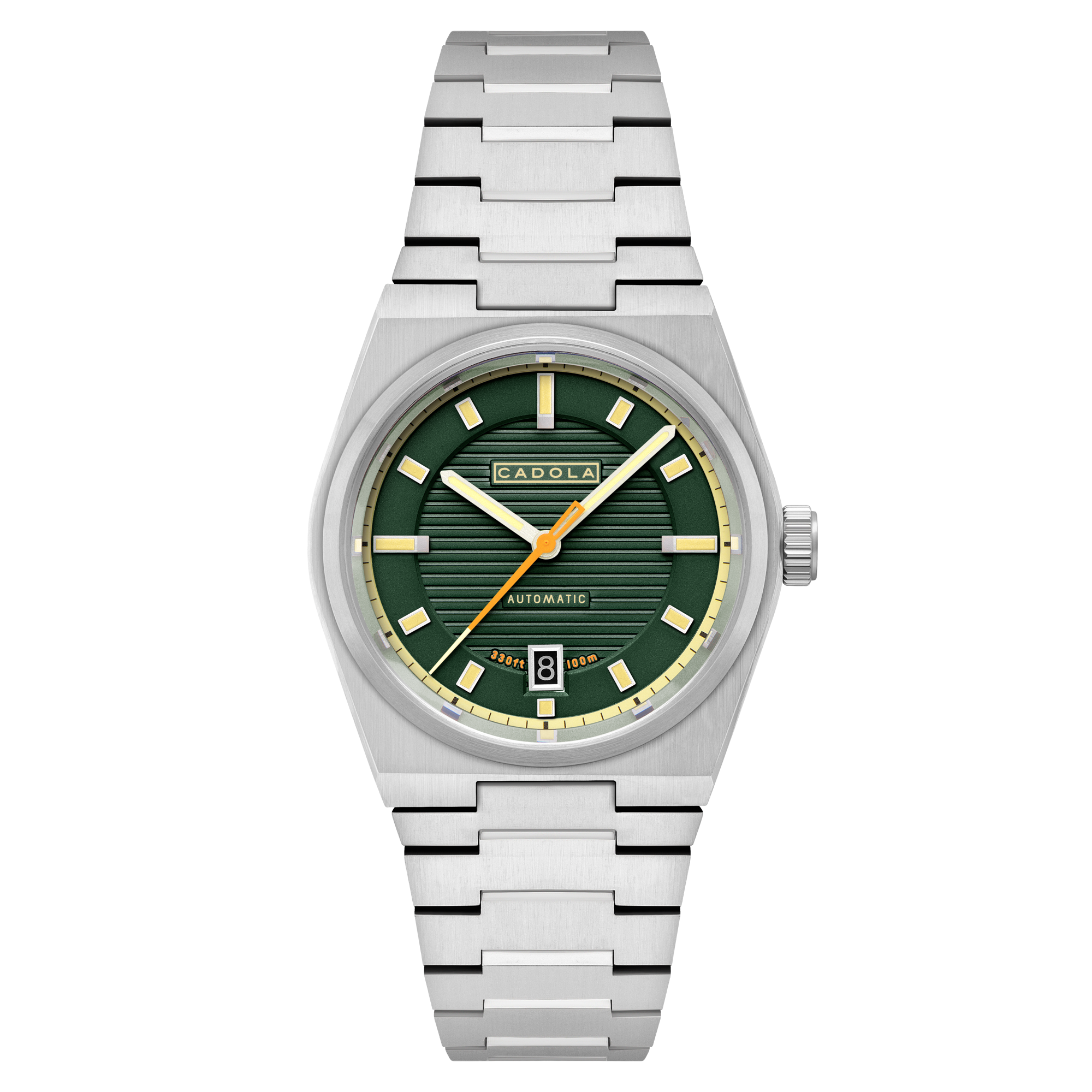 CADOLA Cadola Lydden Hill Automatic Ignition Green Watch  CD-1056-33