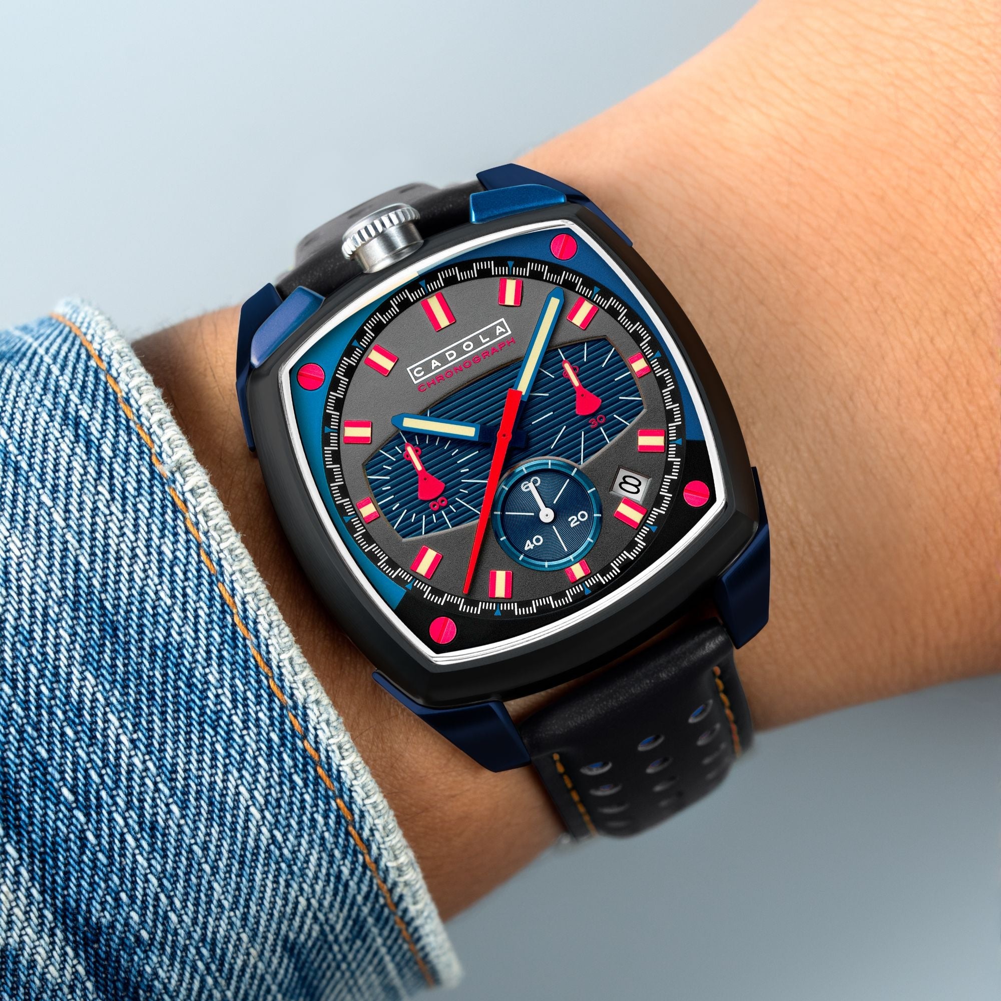 CADOLA Cadola Taurus Chronograph Gearshift Grey Men's Watch CD-1060-04