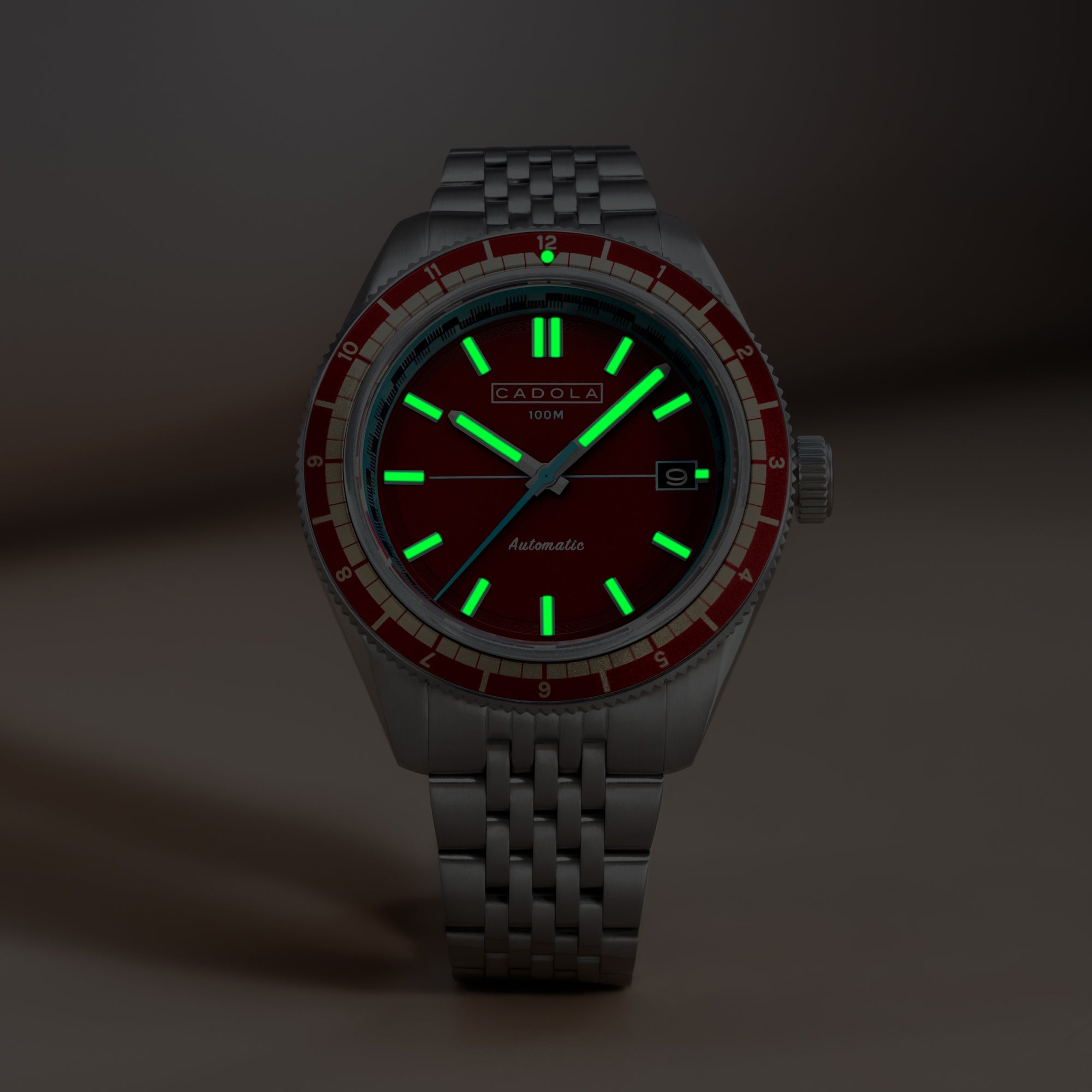 Cadola Ahrens Fireball Red Automatic Men's Watch CD-1061-22