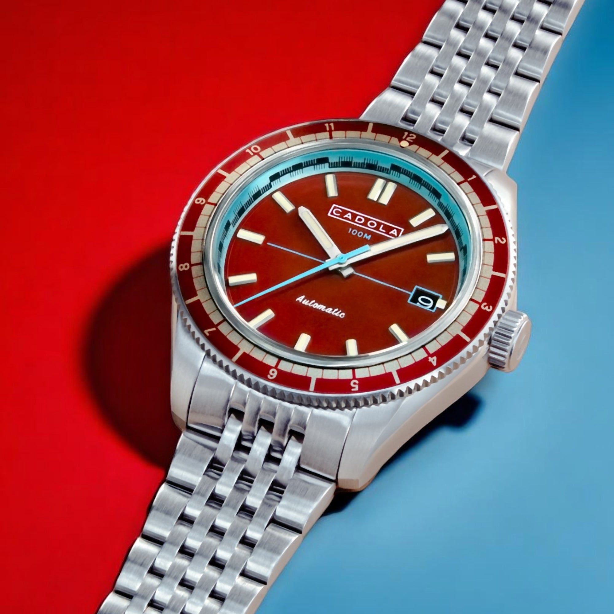 Cadola Ahrens Fireball Red Automatic Men's Watch CD-1061-22